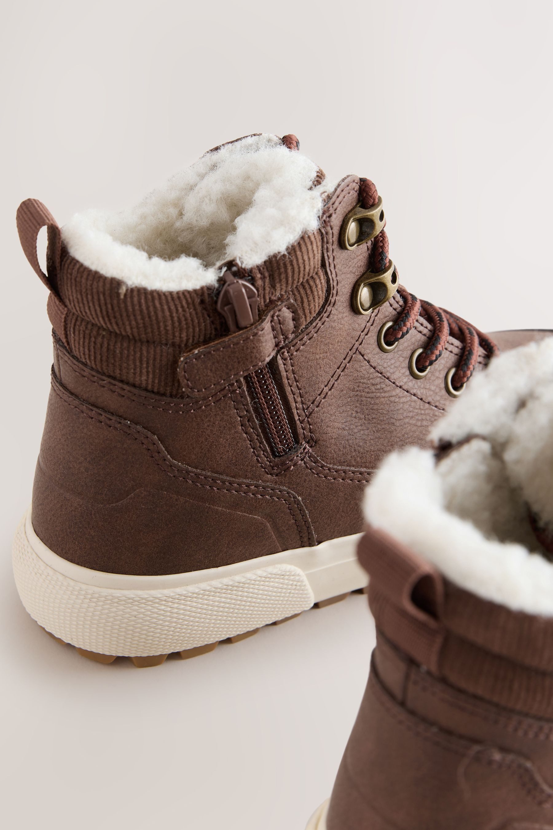Next Warm gefütterte Hi-Top-Stiefel Winterstiefelette (1-tlg)