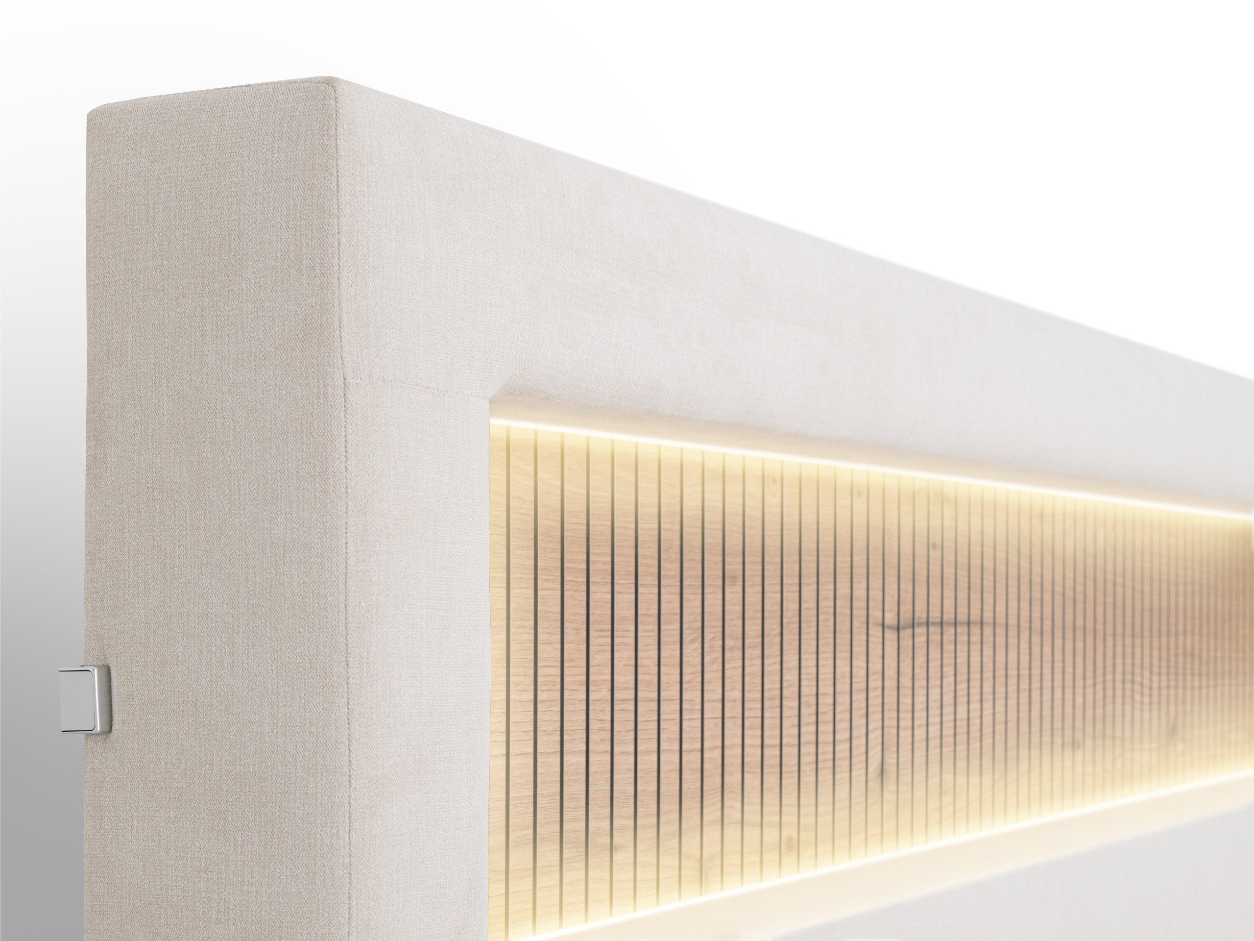 wonello Boxspringbett Espoo 2, mit LED-Beleuchtung, günstig online kaufen
