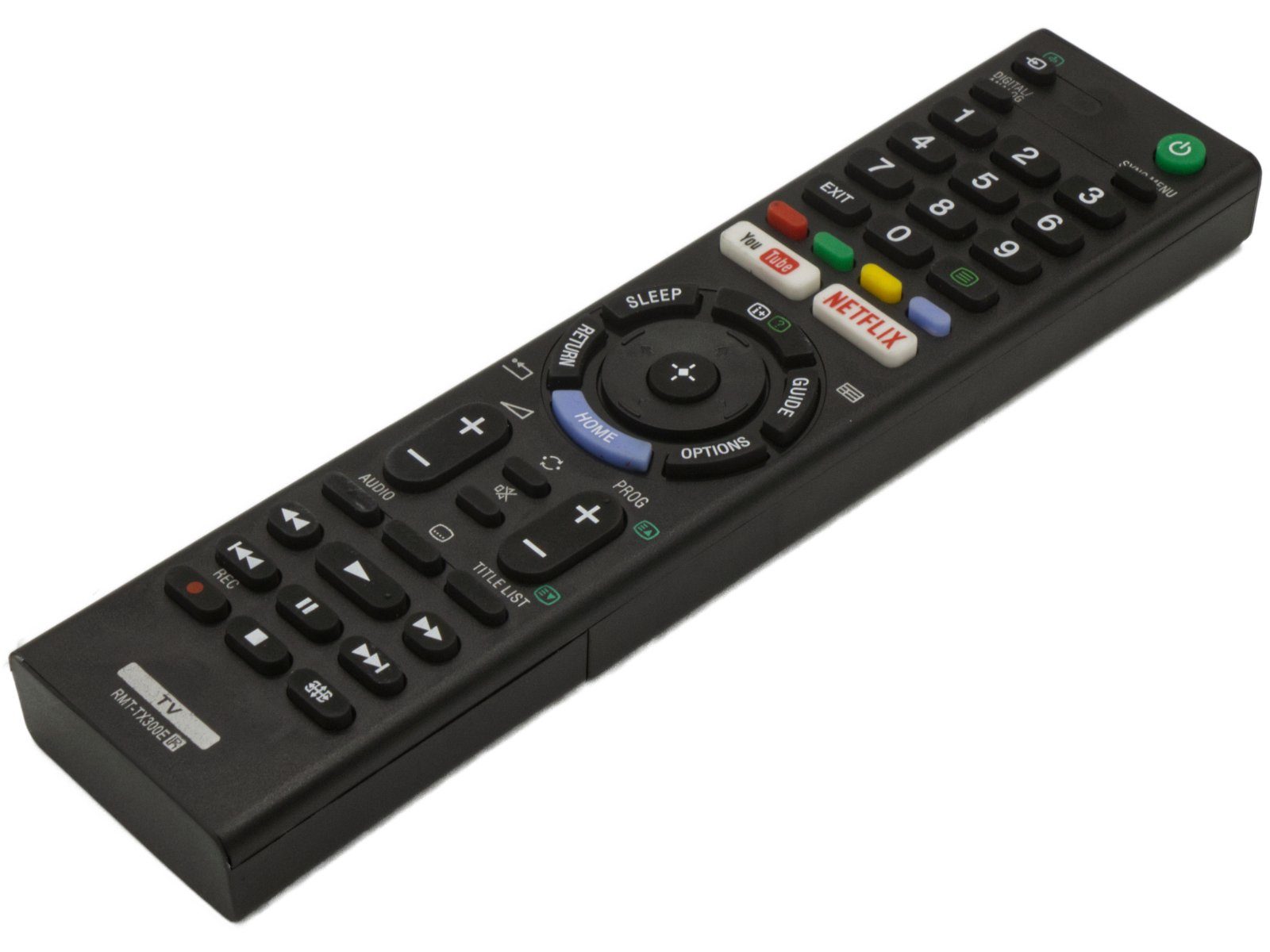 azurano Ersatz für SONY RMT-TX300E, 1-493-314-11 Universal-Smart-TV-Fernbedienung (Direkttasten für Youtube & Netflix)