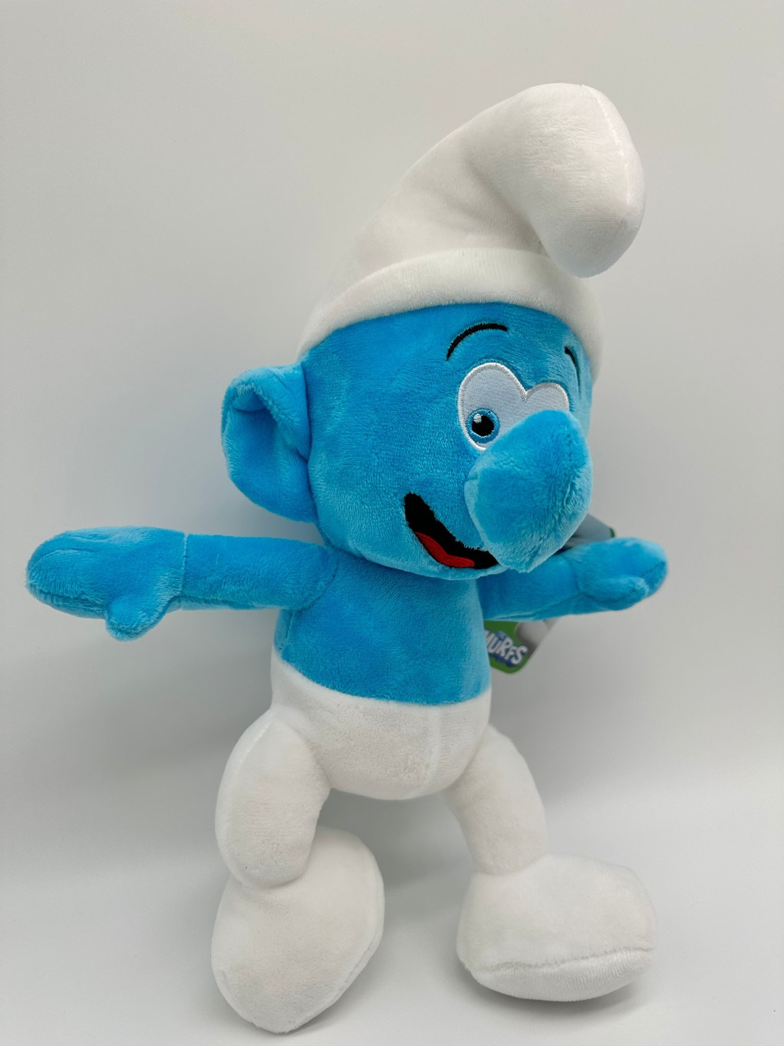 PMS Kuscheltier Die Schlümpfe Kuscheltier Plüschtier Schlumpf Stofftier 60 cm (Set, 1-St., Geschenk-Set), Die Schlümpfe The Smurfs Geschenke für Mädchen Jungen Kinder Babys