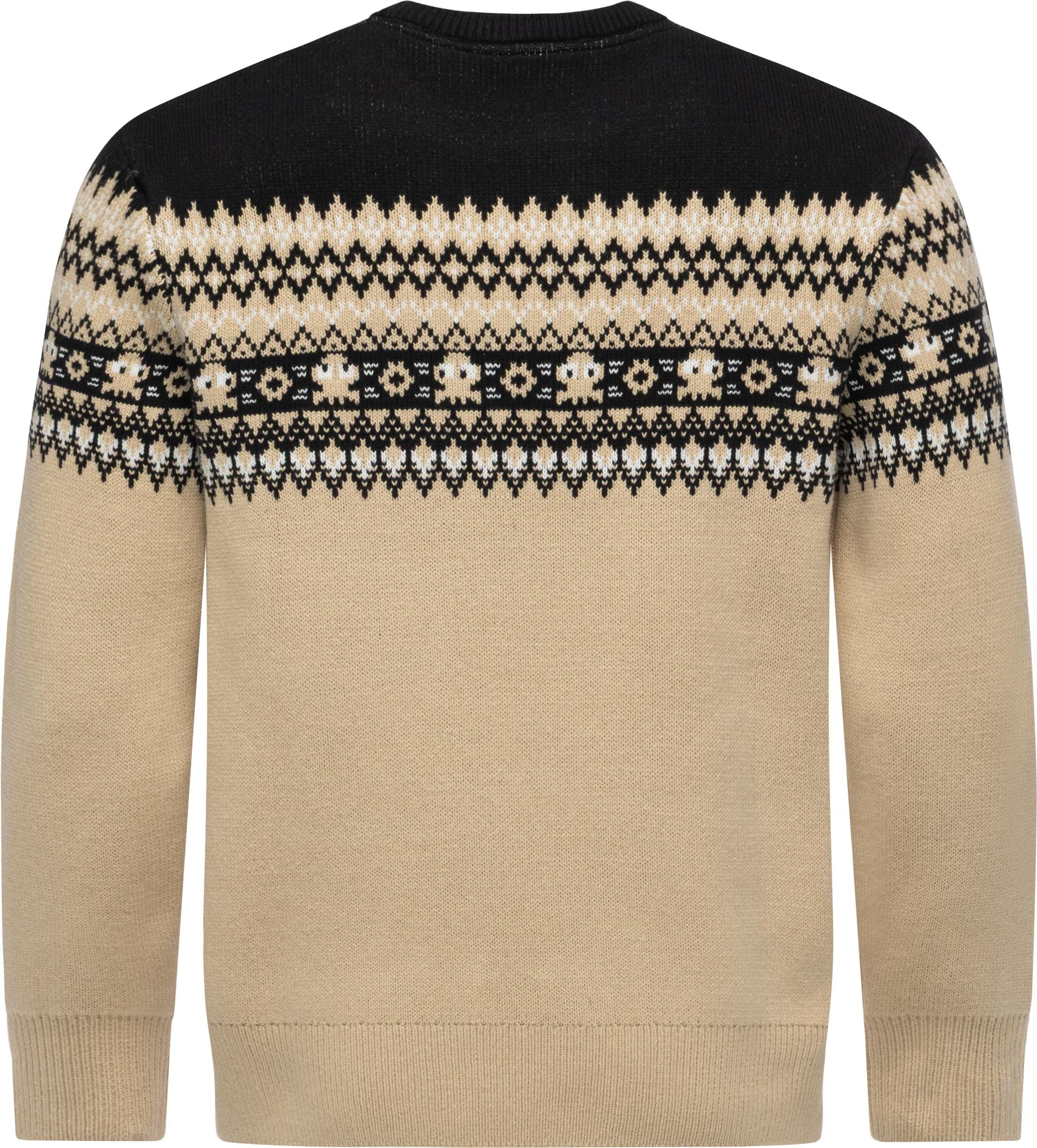 Ragwear Norwegerpullover Norwen Warmer Norweger Herren Strickpullover