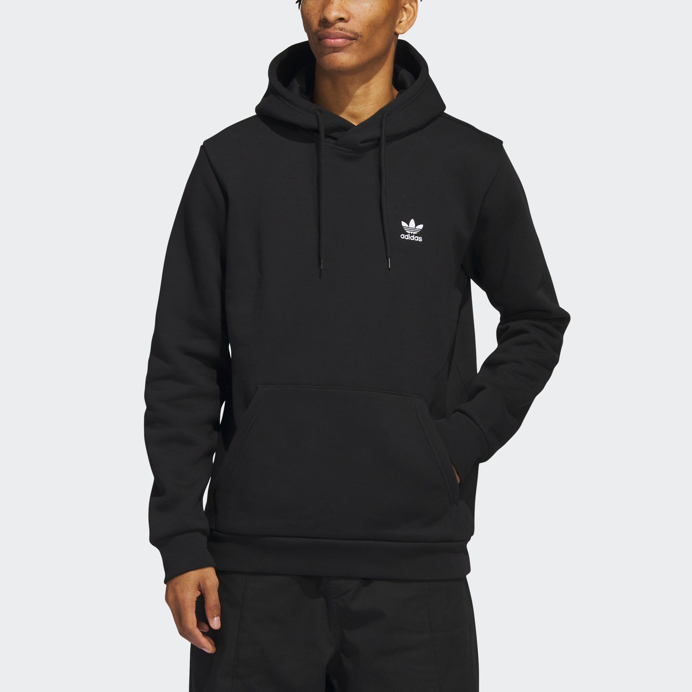 adidas Originals Kapuzensweatshirt TREFOIL ESSENTIALS Black HOODIE