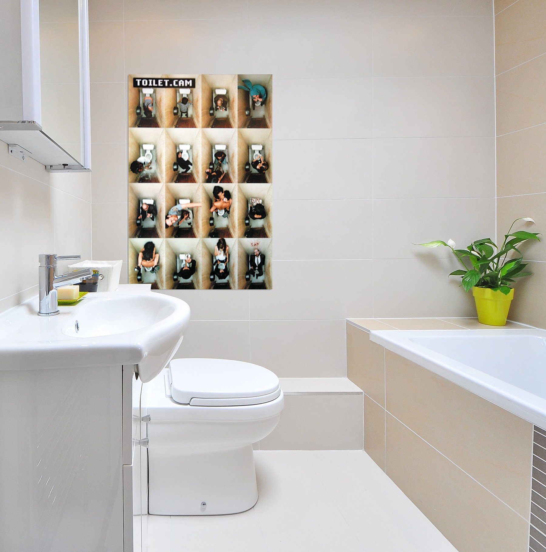 Close Up Poster Toilet.Cam Poster 61 x 91,5 cm günstig online kaufen