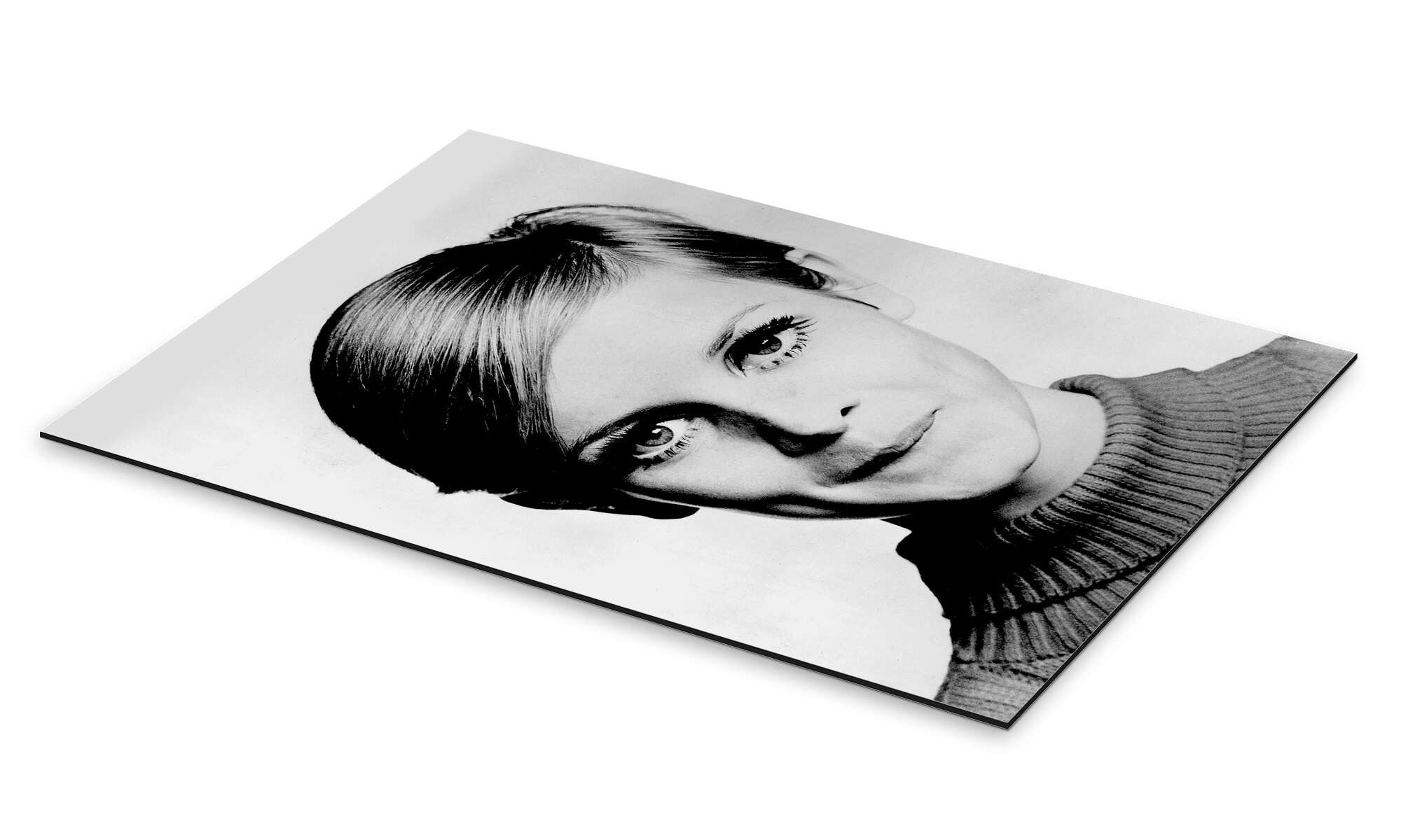 Posterlounge Wandbild Kesse Twiggy, Celebrity Collection, erhältlich als Poster, Leinwandbild, Wandsticker oder Acrylglasbild
