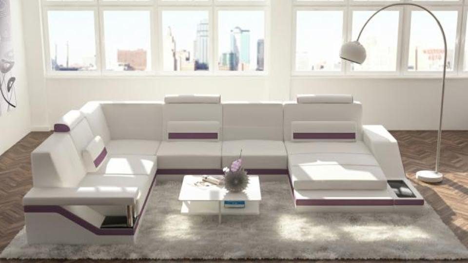 Sofa Europe JVmoebel U-Form Couch Wohnlandschaft, Polster Made Ecksofa Designer Ecksofa in