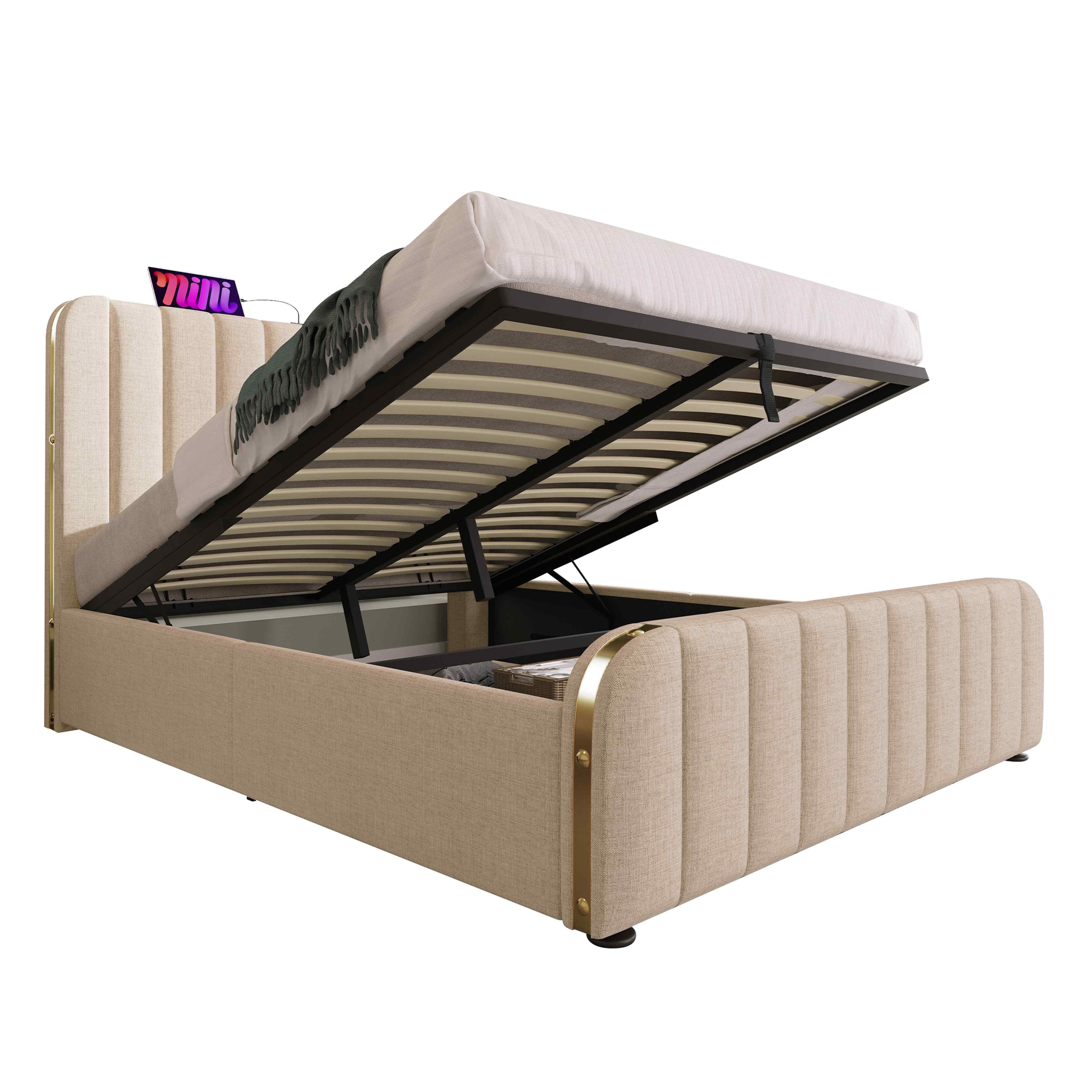 BlingBin Einzelbett Polsterbett Doppelbett (1-tlg., Modernes günstig online kaufen
