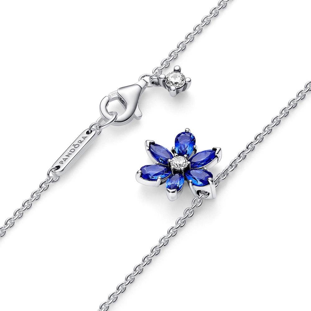 Pandora Kette mit Anhänger PANDORA Moments Kette für Damen Herbarium Cluster, 925er Silber