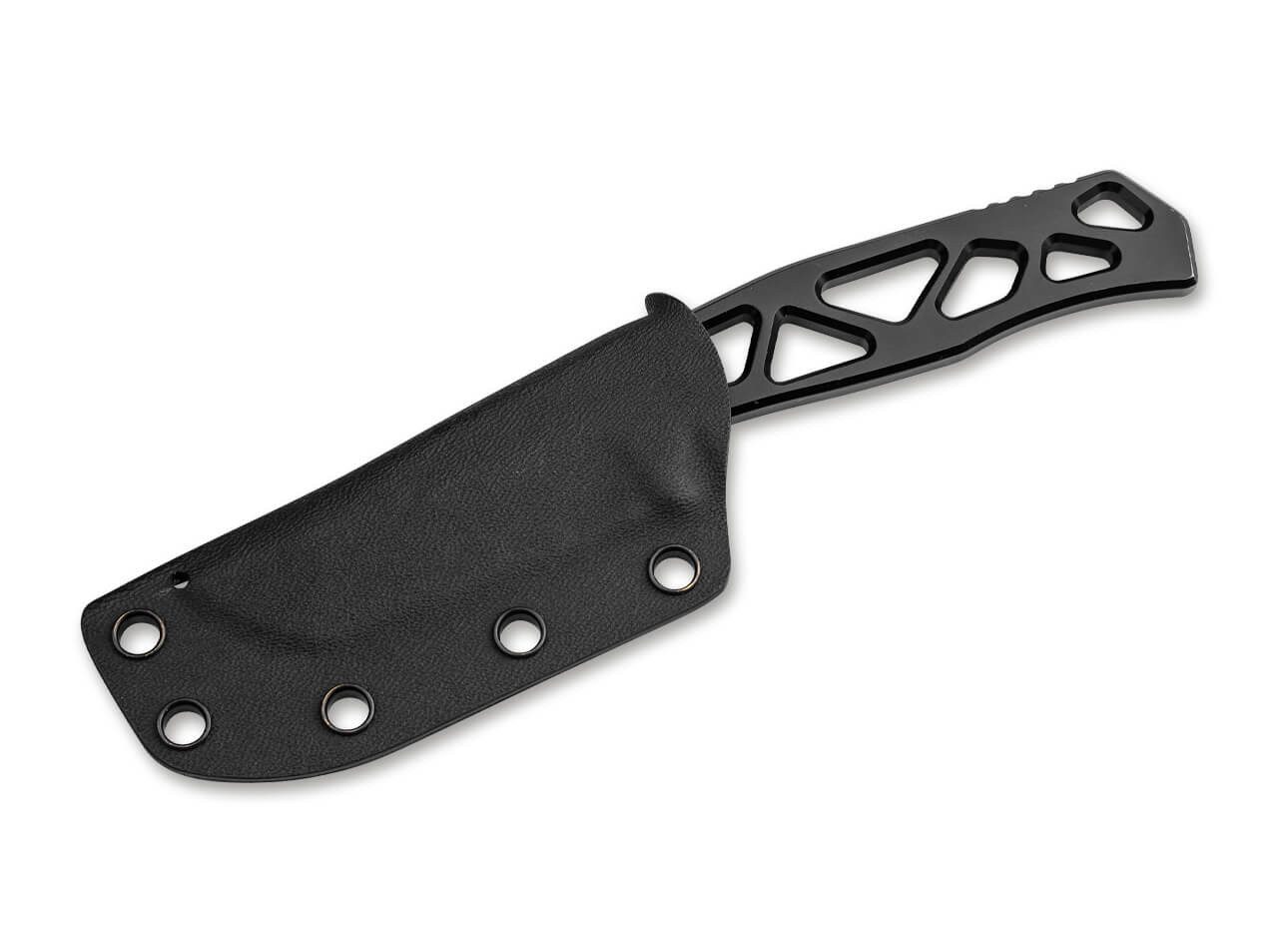 Heckler & Koch Universalmesser Heckler & Koch FX01 feststehendes Messer, Kydexscheide, (1 St), Scheide inklusive, D2 Werkzeugstahl
