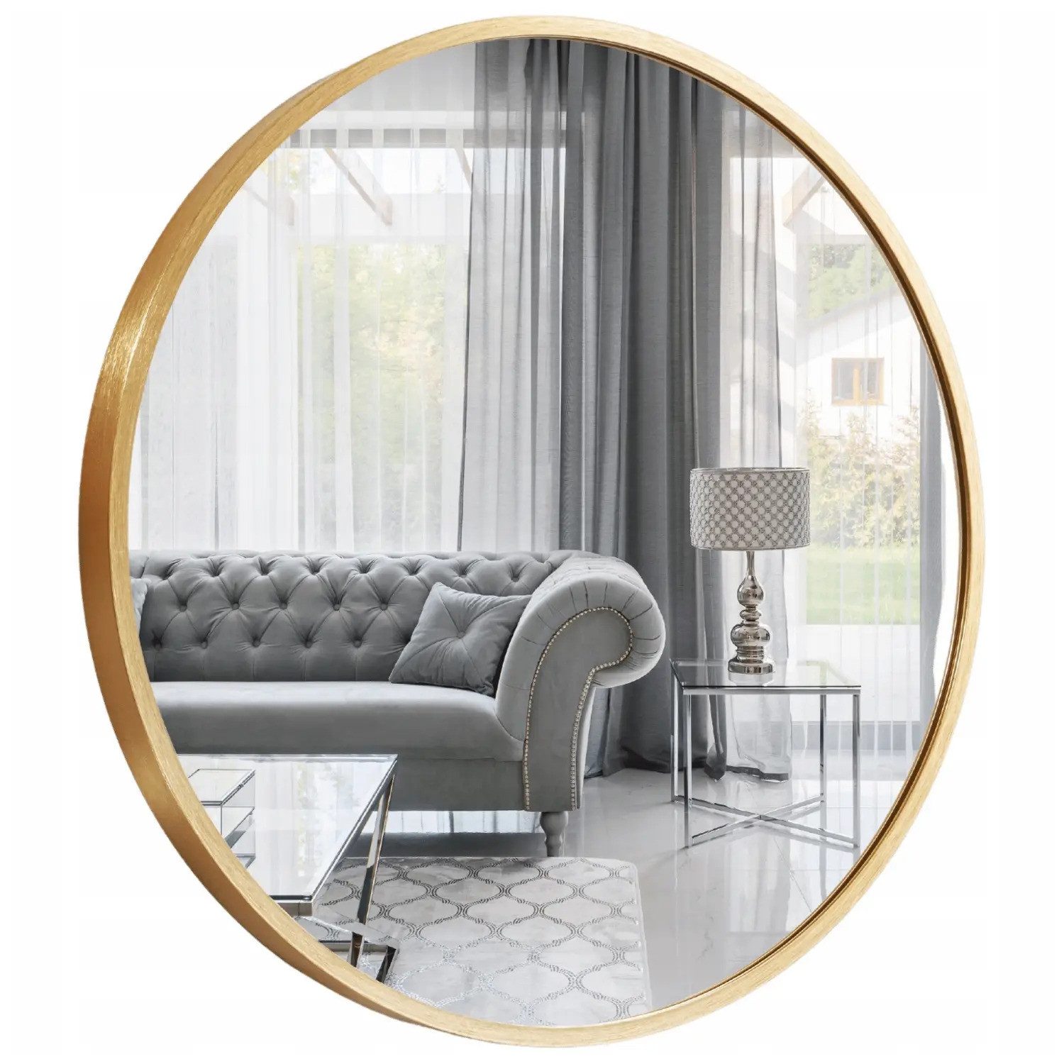 GOLD&CHROME UNIQUE DESIGN Spiegel GOLD&CHROME Wandspiegel, günstig online kaufen
