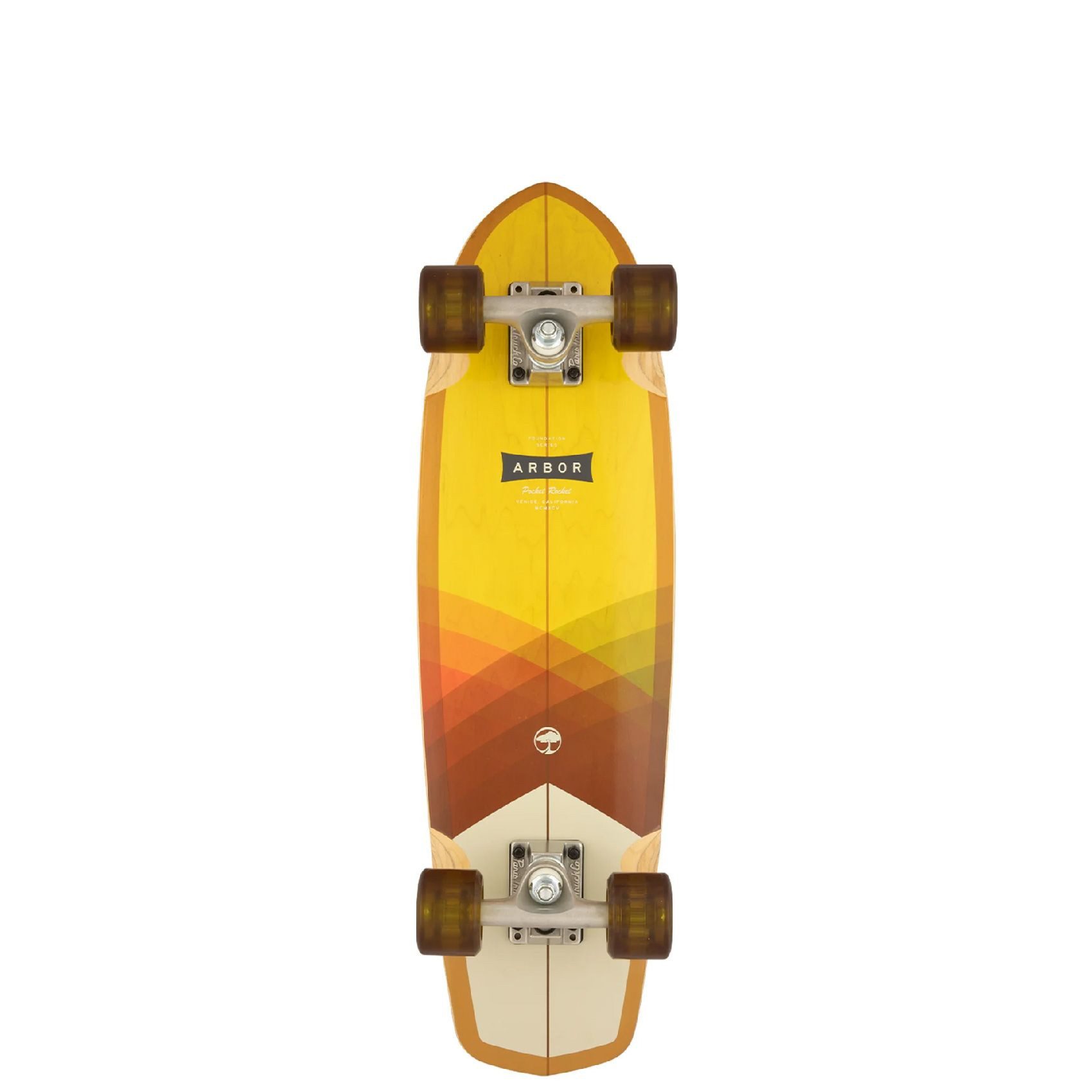 Arbor Collective Minilongboard Foundation Pocket Rocket 27" (palisander), Cruiser aus der Foundation Serie