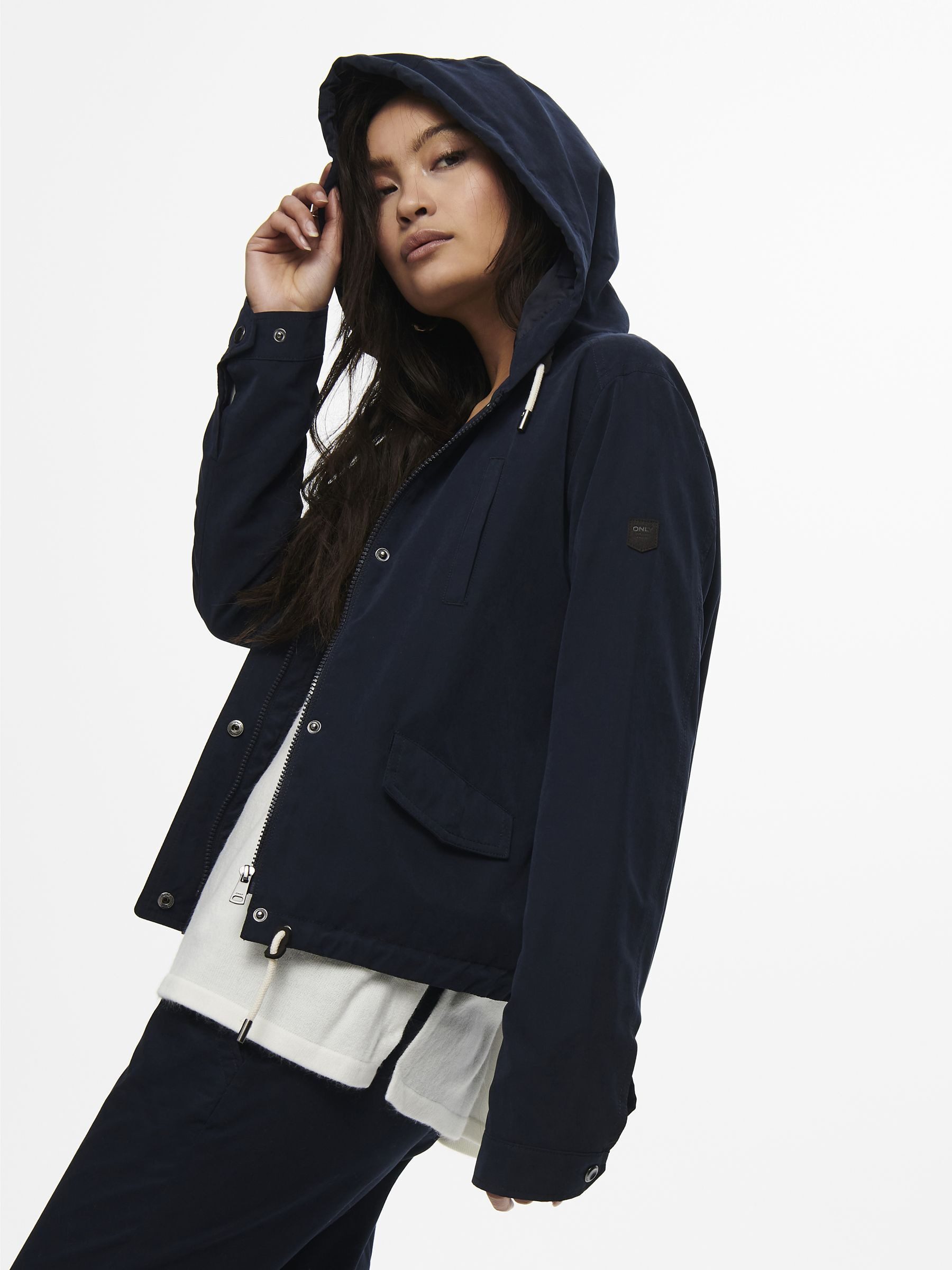 ONLY Parka ONLSKYLAR HOOD SPRING JACKET CC OTW mit
