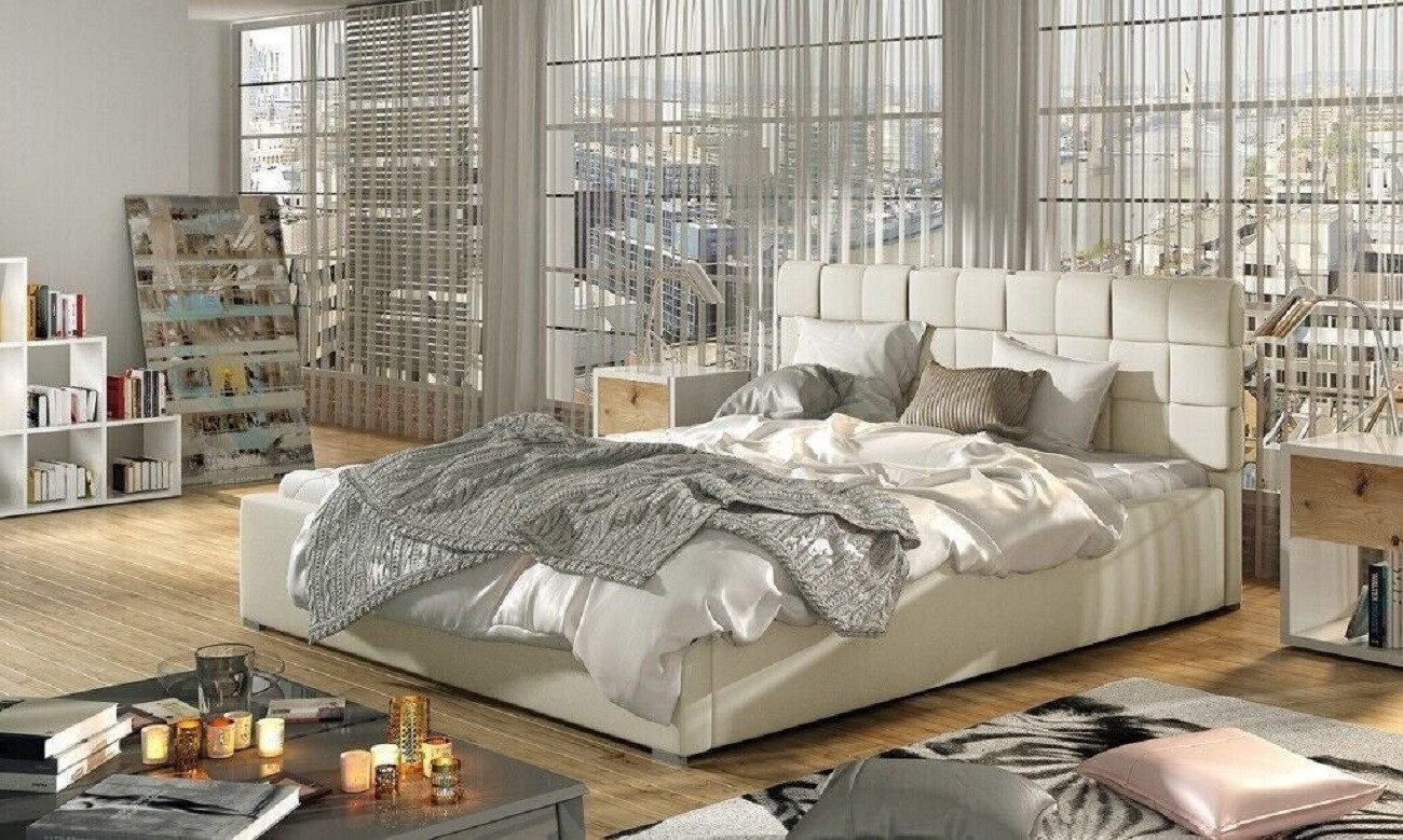Xlmoebel Bett Modernes Schlafmöbel aus hochwertigem Holz für stilvolles Schlafzimmer, Hergestellt in Europa