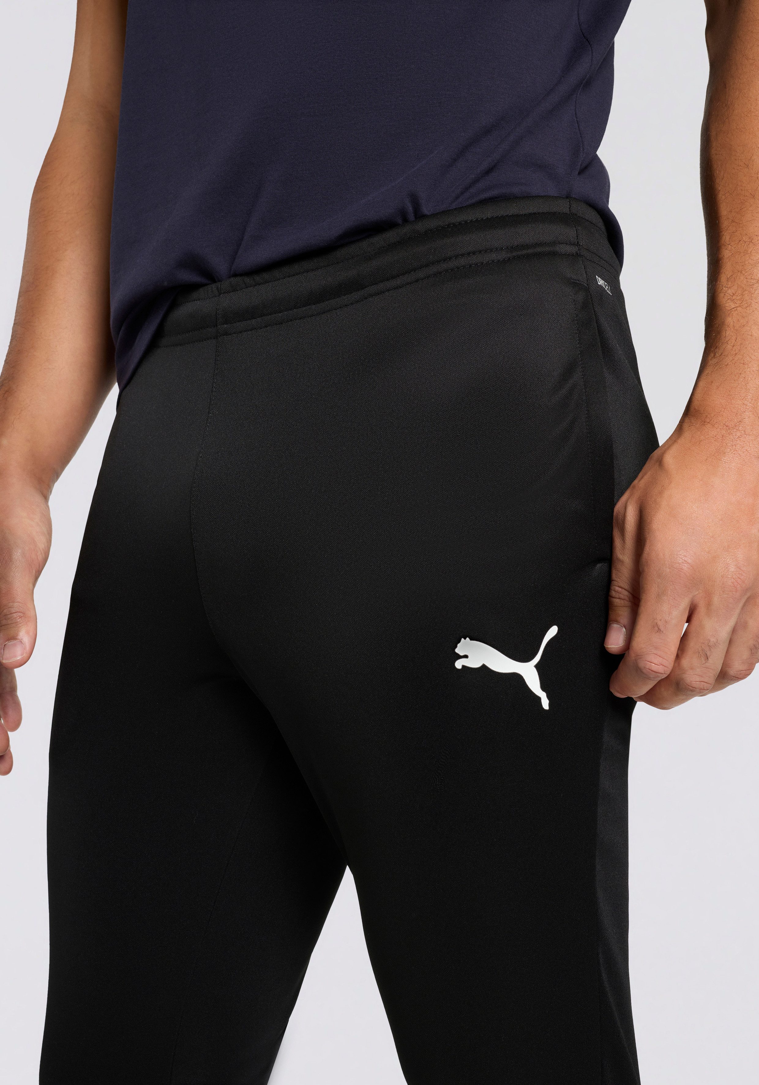 PUMA Trainingshose TEAMRISE POLY TRAINING PANTS atmungsaktives Material, mit DryCELL-Technologie, Regular Fit