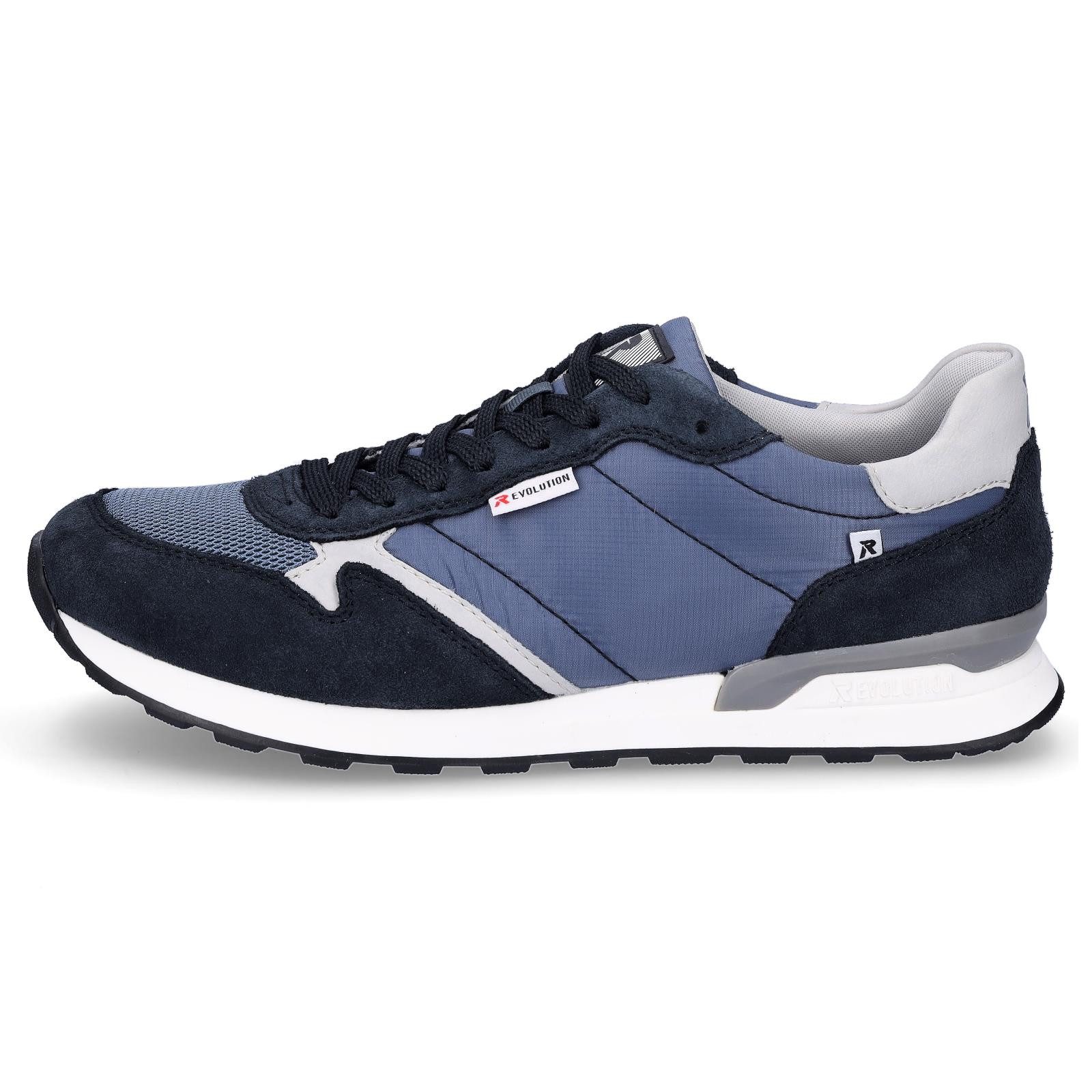 Rieker Rieker Evolution Herren Sneaker blau grau Sneaker