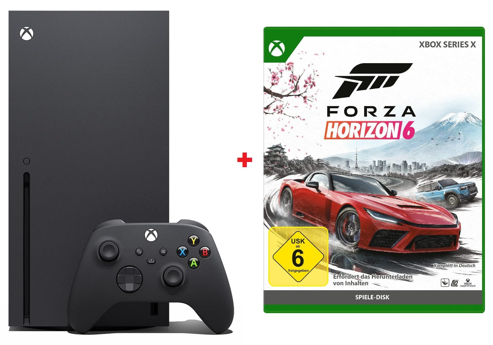 Microsoft Xbox Series X Konsole 1TB + Forza Horizon 6 (Disc)