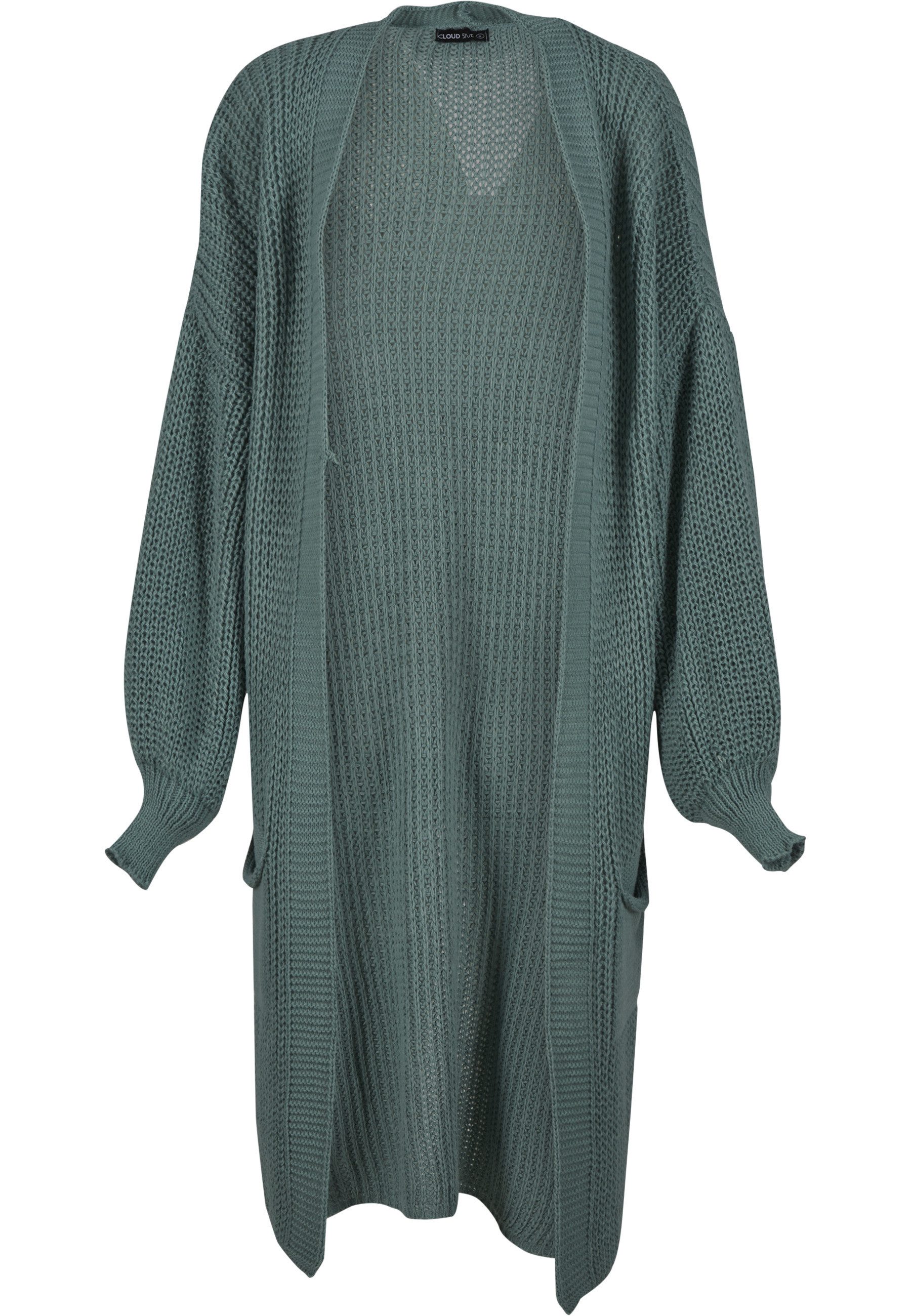 CLOUD 5IVE Cardigan CLOUD 5IVE Cloud 5ive Longform Knit Cardigan with 2-Pockets (1-tlg)