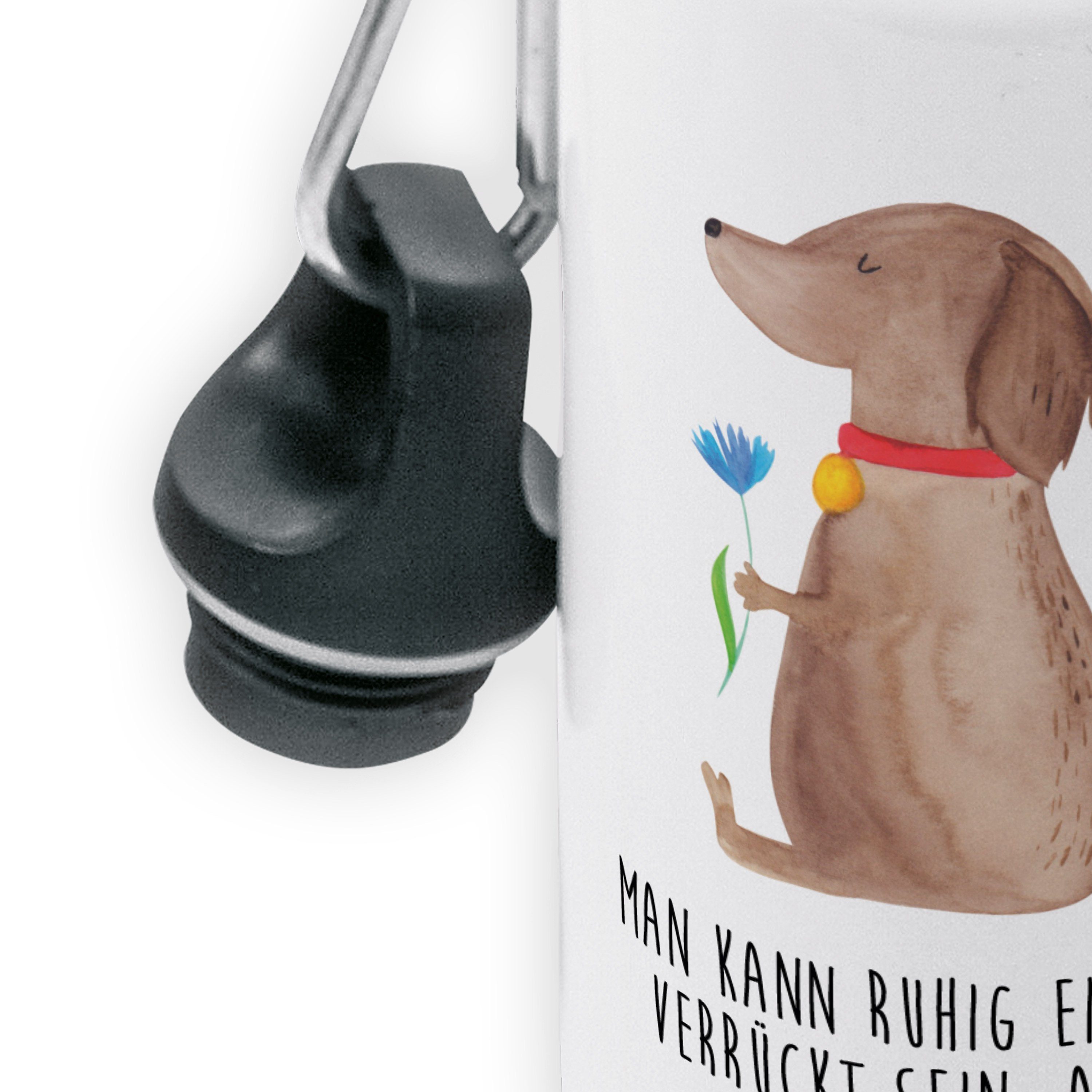 Kindertrinkflasche, Geschenk, & Weiß Panda Mr. Blume Mädchen, Mrs. Hundemotiv Trinkflasche - - Hund