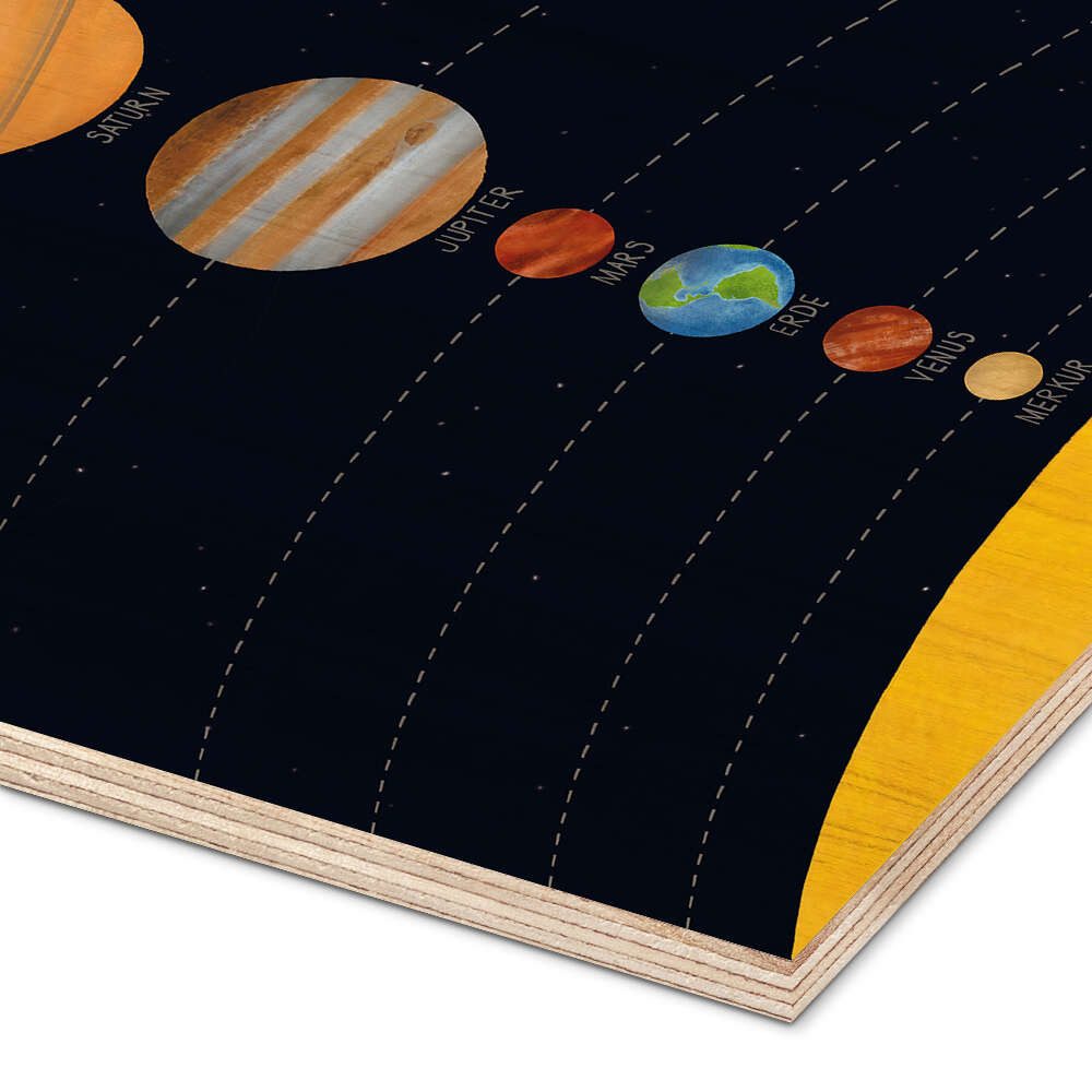 Posterlounge Wandbild Unser Sonnensystem, coico, erhältlich als Poster, Leinwandbild, Wandsticker oder Acrylglasbild