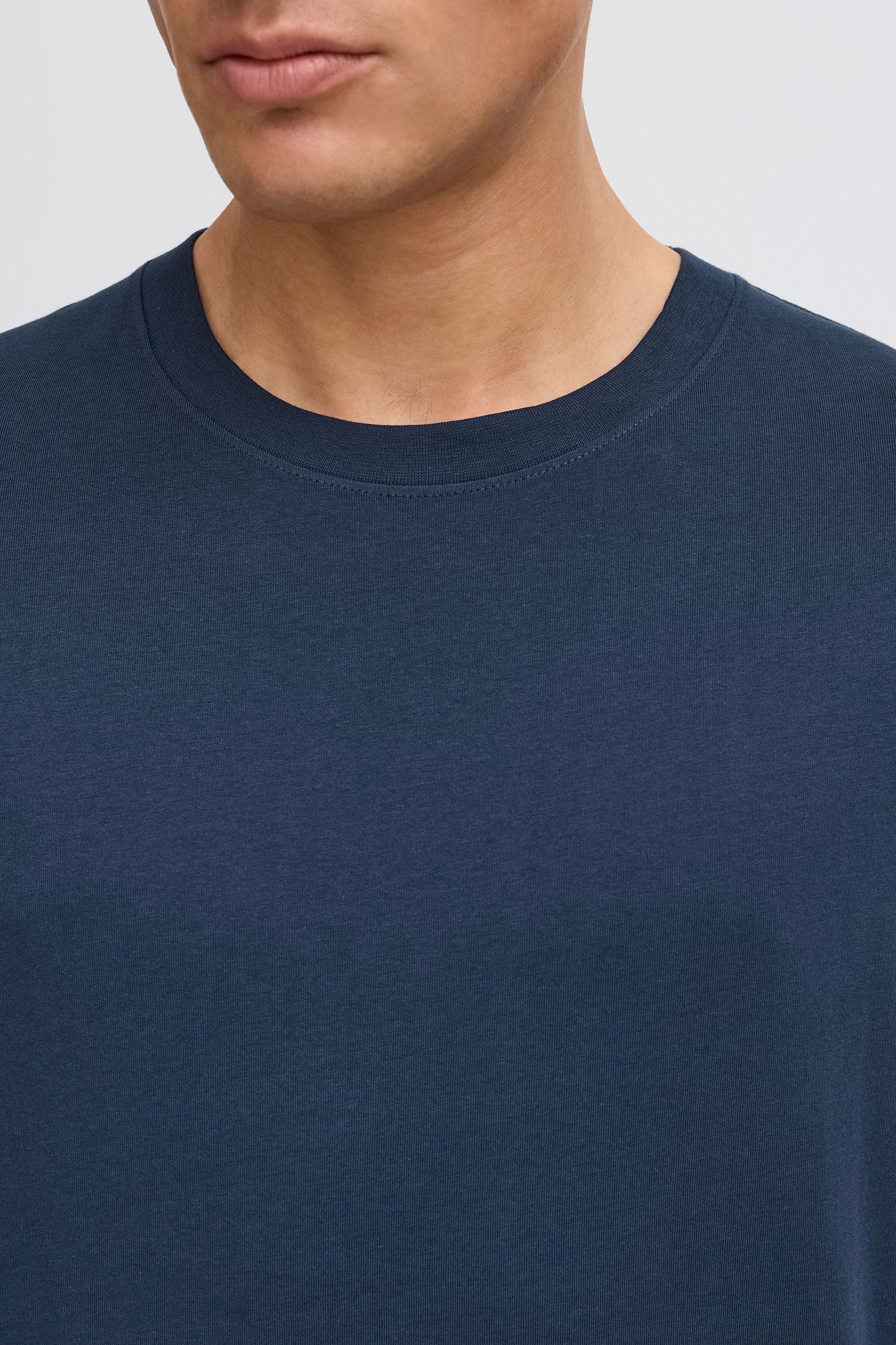 !Solid Rundhalsshirt SDJuan Minimalistisches T-Shirt