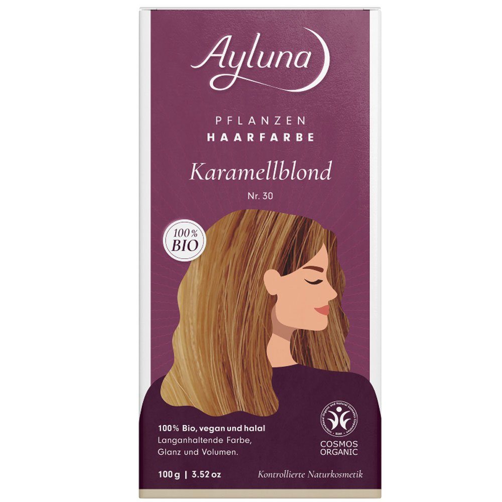 Ayluna Haarfarbe Karamellblond, Blond, 100 g
