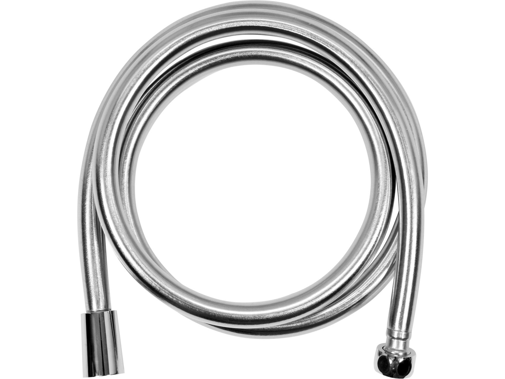 TRIZERATOP Brauseschlauch Brauseschlauch, Duschschlauch PVC, glatt, Silber, Anti-Twist 1,5 - 2m, Qualität, (Schlauch)