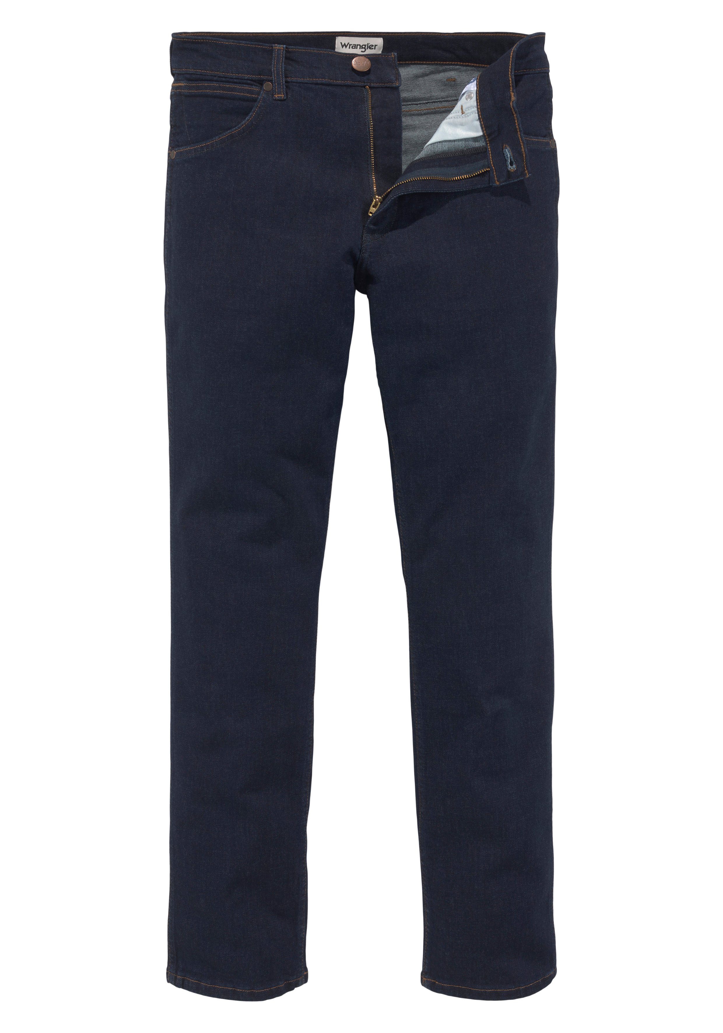 Straight Stretch-Jeans Greensboro drifter Wrangler Regular Straight Regular day