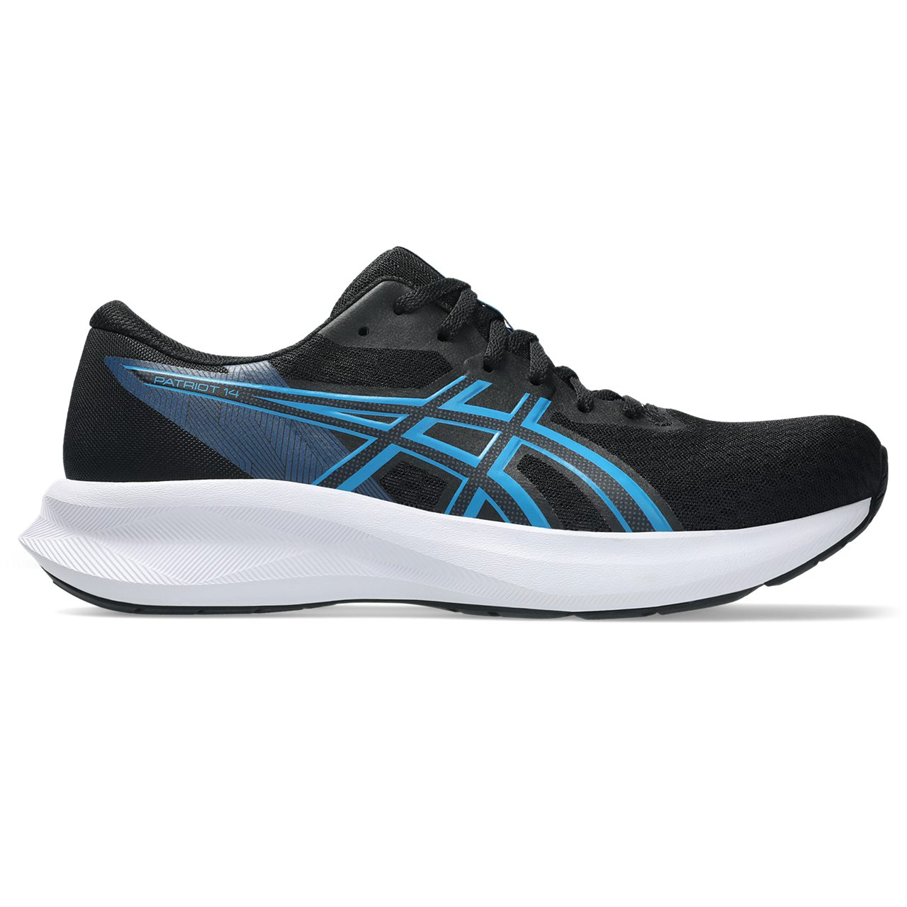 Asics PATRIOT 14 Laufschuh atmungsaktives Mesh-Obermaterial, Energiegeladene Mittelsohle