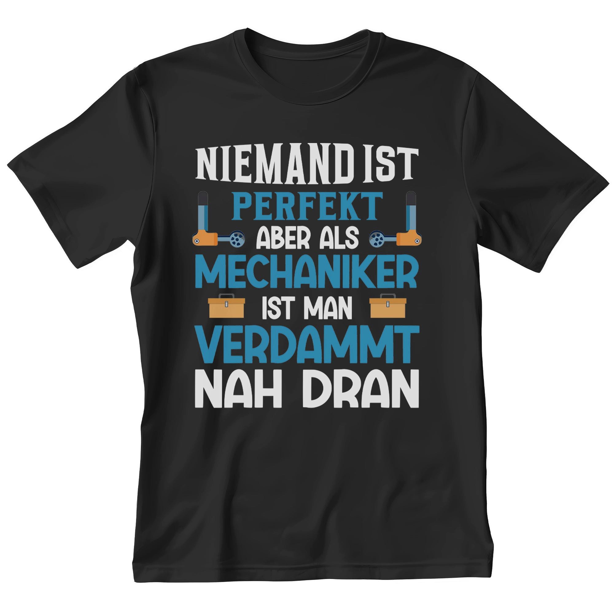 T-Shirt Mechaniker Geschenk Männer Spruch Beruf Ausbildung Abschluss