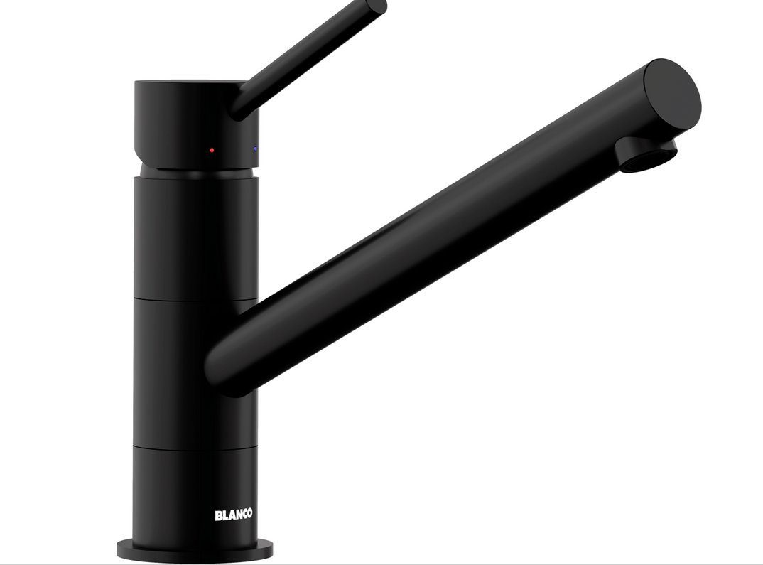 Blanco Küchenarmatur KANO Küchenarmatur Hochdruck schwarz matt Art. Nr. 526667 (1-St)
