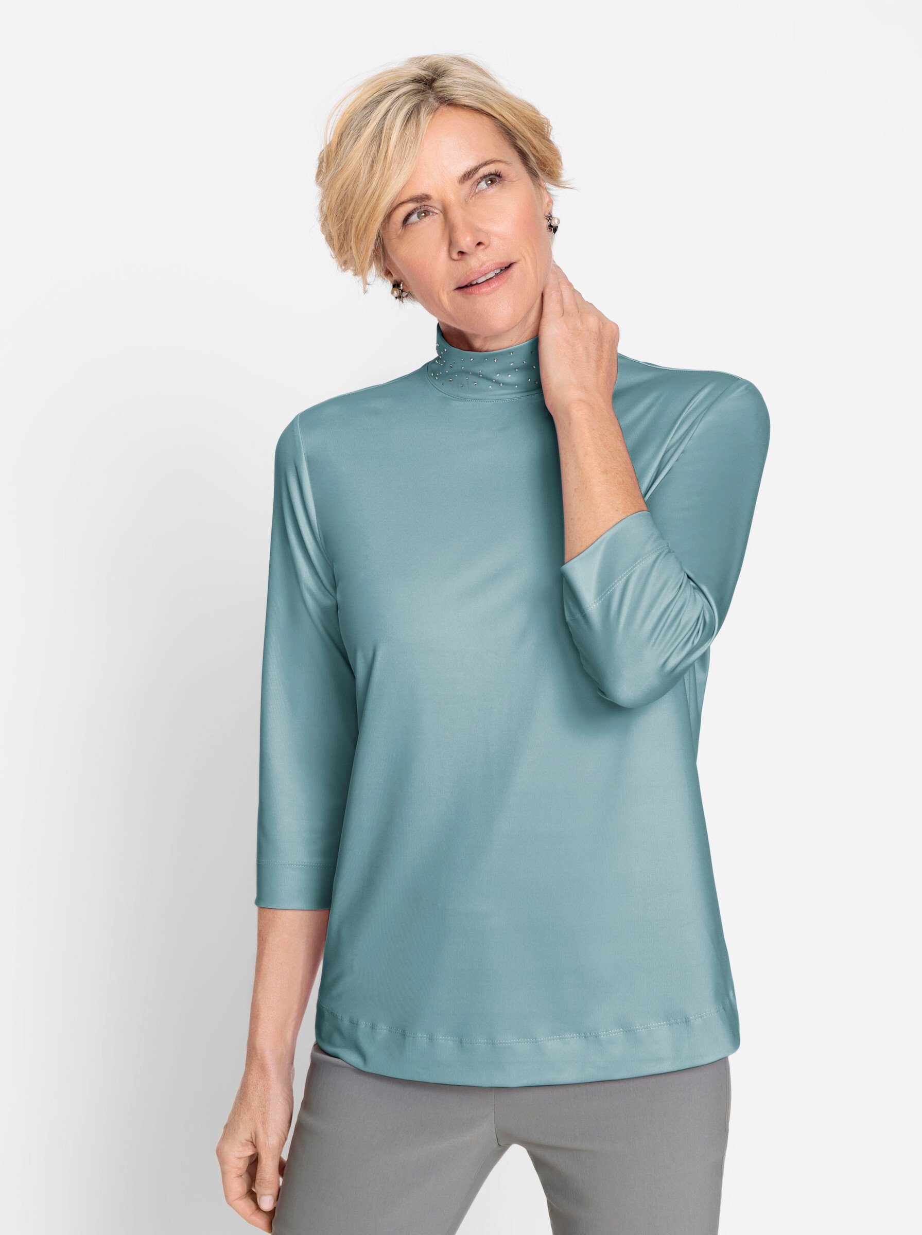 Witt T-Shirt Stehkragenshirt . günstig online kaufen