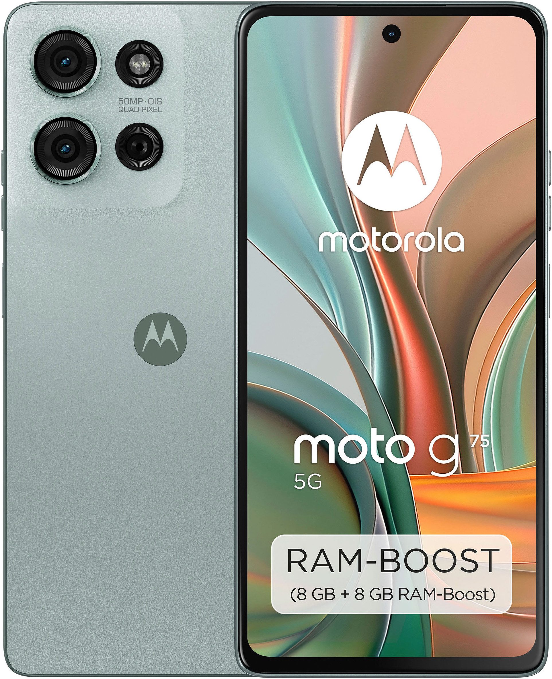 Motorola moto g75 256GB Smartphone (17,22 cm/6,78 Zoll, 256 GB Speicherplatz, 50 MP Kamera)