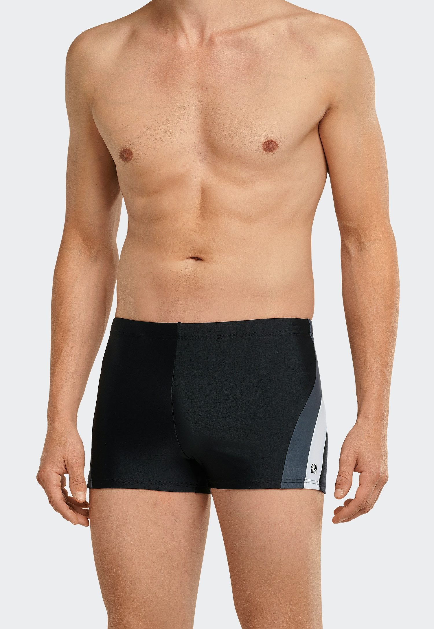 Schiesser Badepants Nautical Active mit komfortablem Innenslip, Bindekordel