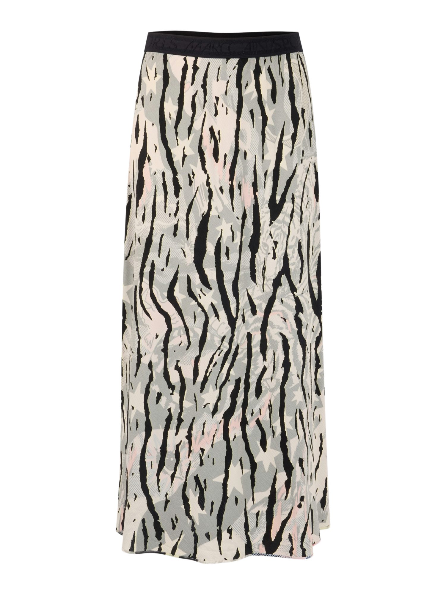 Marc Cain A-Linien-Rock bunt,Elegant,Viskose,Allover-Print,Regular Fit,Mittel