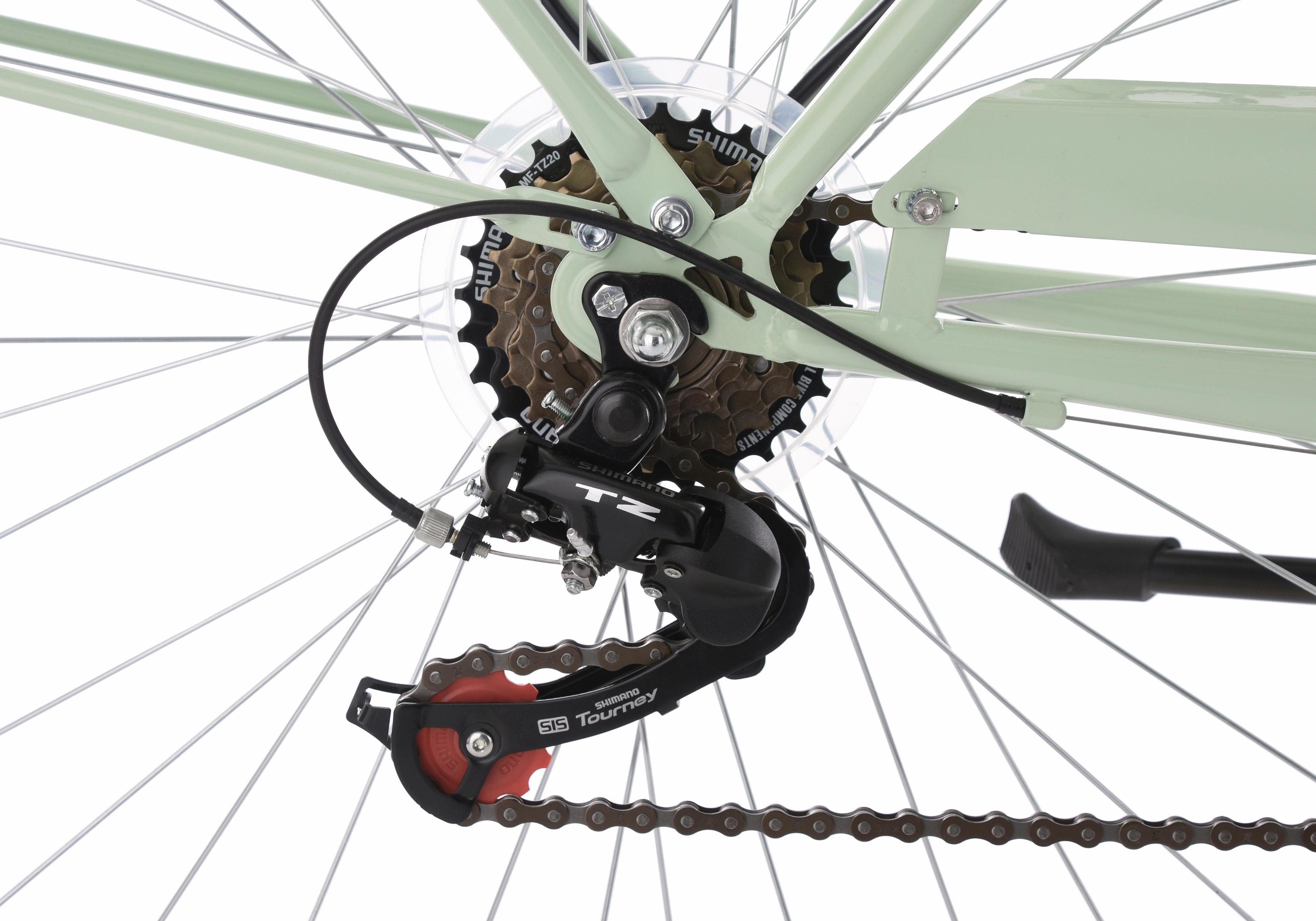 Shimano 6 grün Schaltwerk, 50 KS Gang Cycling RD-TZ Tourney Kettenschaltung Balloon, Cityrad
