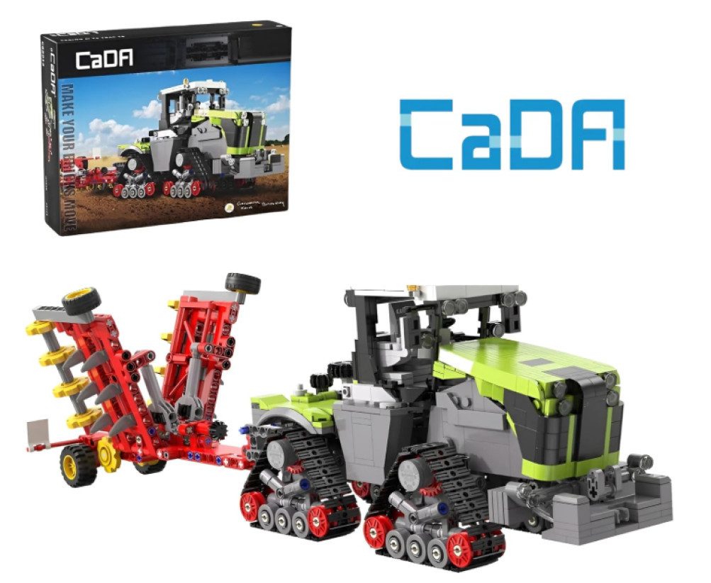 CaDA C65012W Claas Xerion Konstruktions-Spielset, (1336 St)