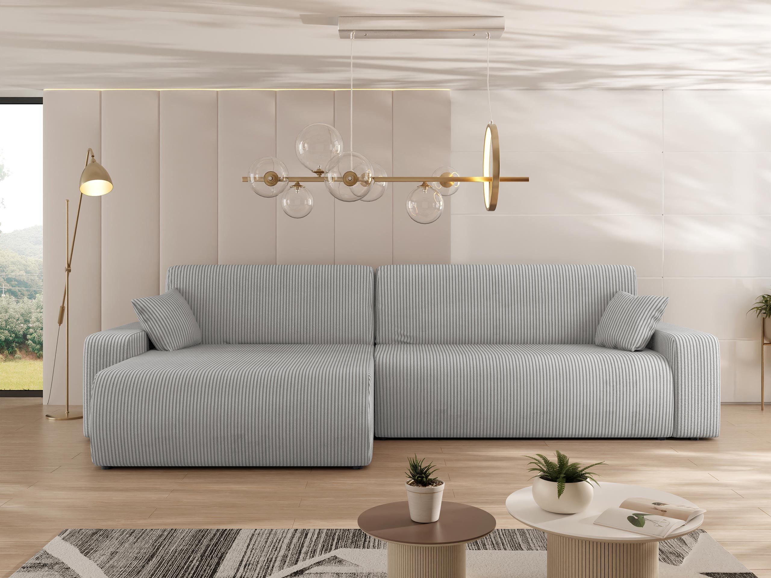 MIRJAN24 Ecksofa Piano L Cord, mit günstig online kaufen
