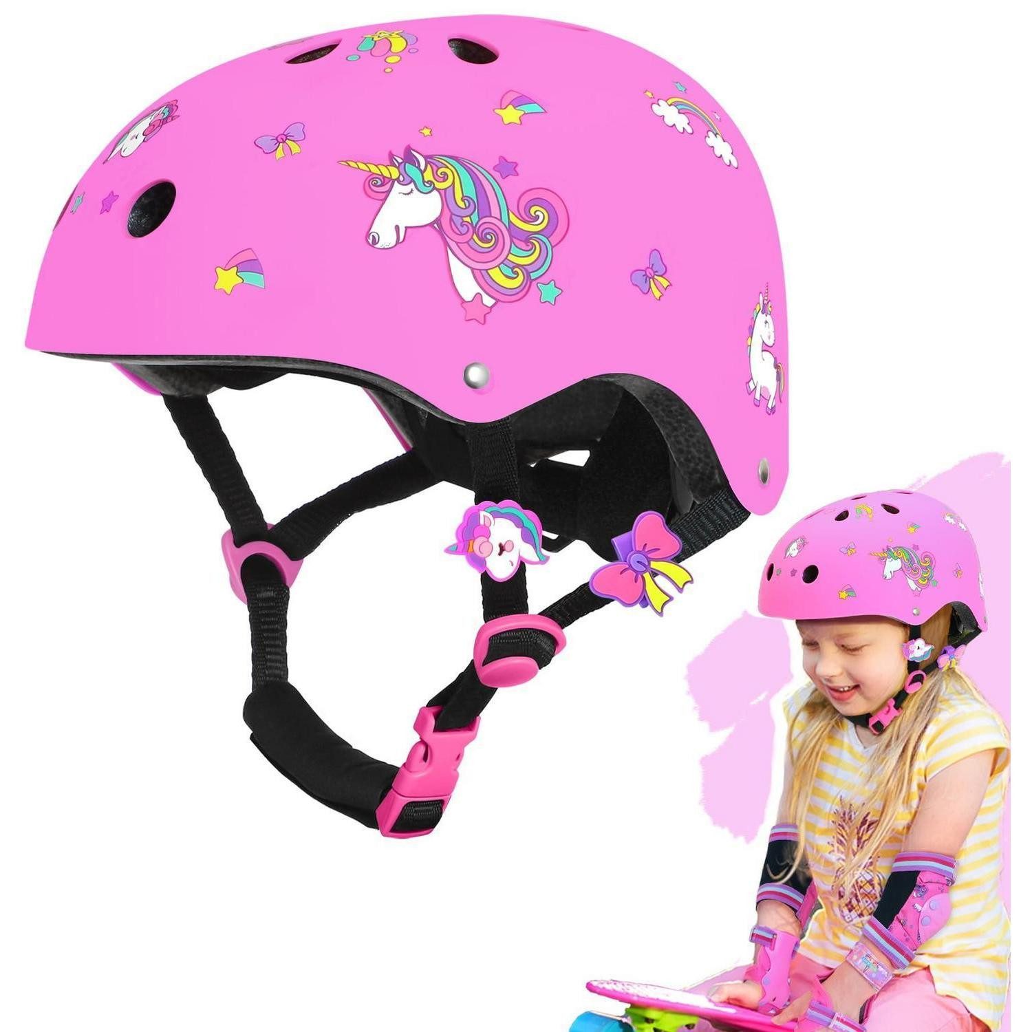 LuxusKollektion Kinderhelm Kinderhelm Einhorn Rosa S