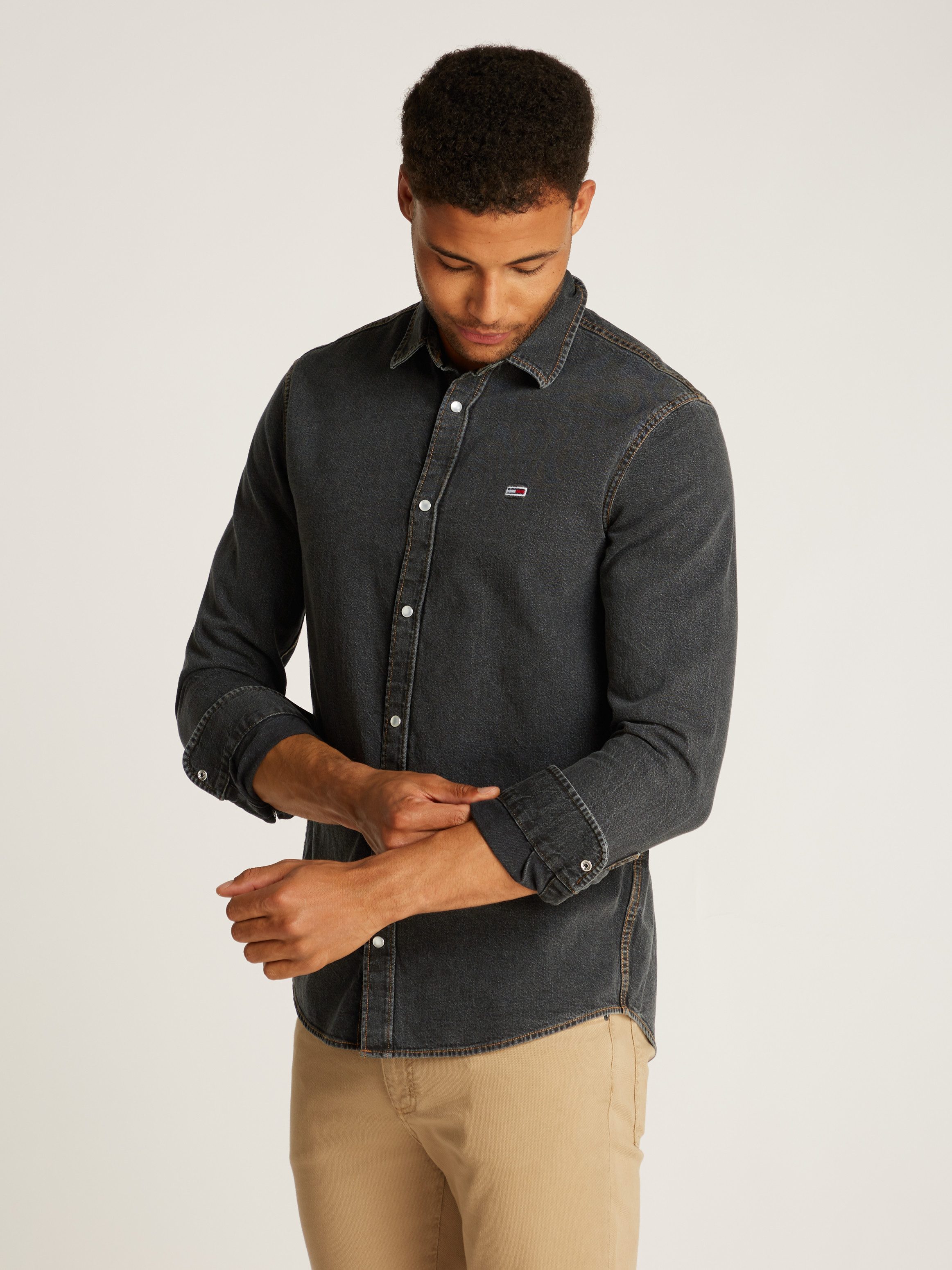 Tommy Jeans Jeanshemd RGLR FIT SHIRT günstig online kaufen