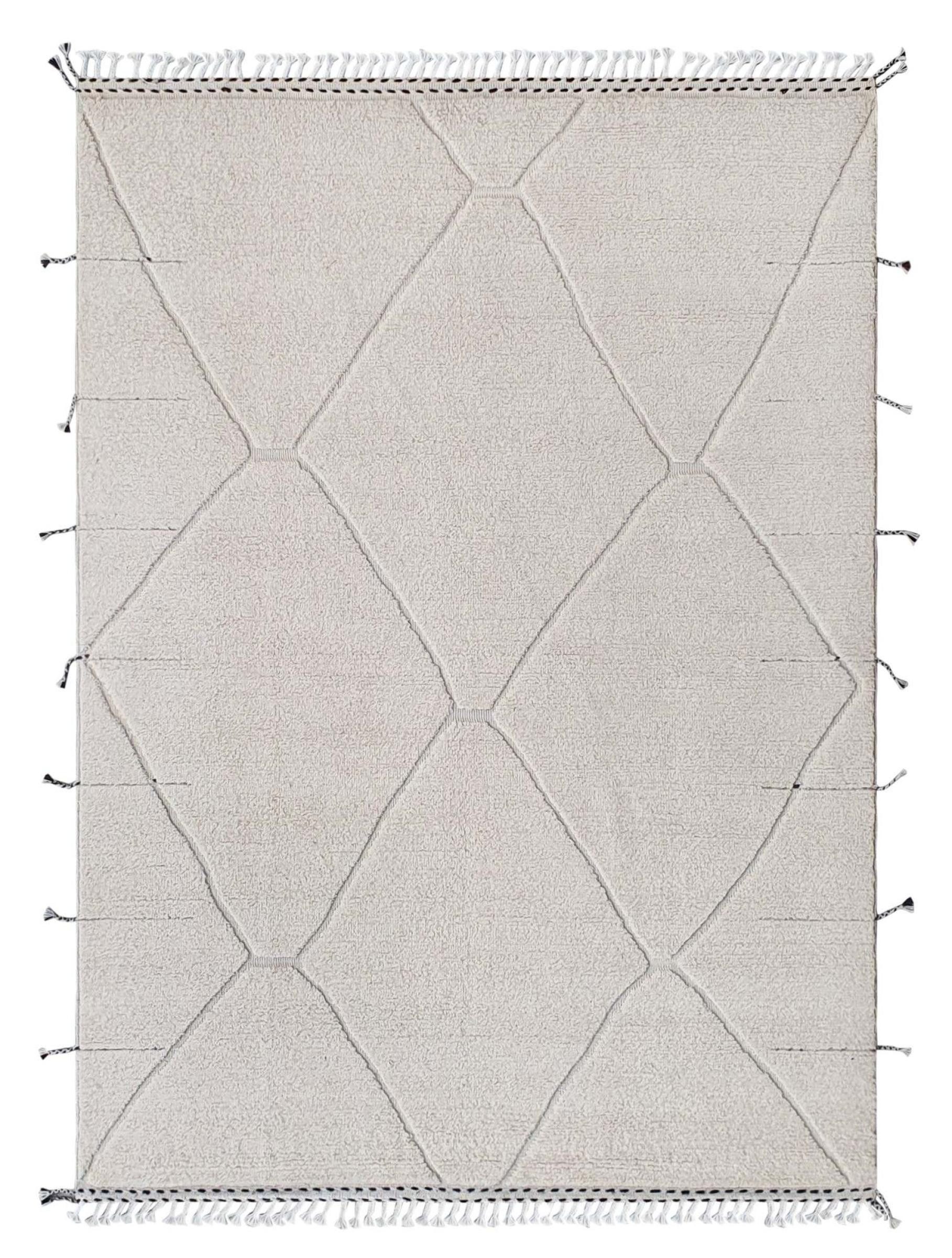 Nain Trading Designteppich Berber Maroccan 174x247 Handgeknüpfter Moderner Orientteppich, rechteckig, Höhe: 12 mm
