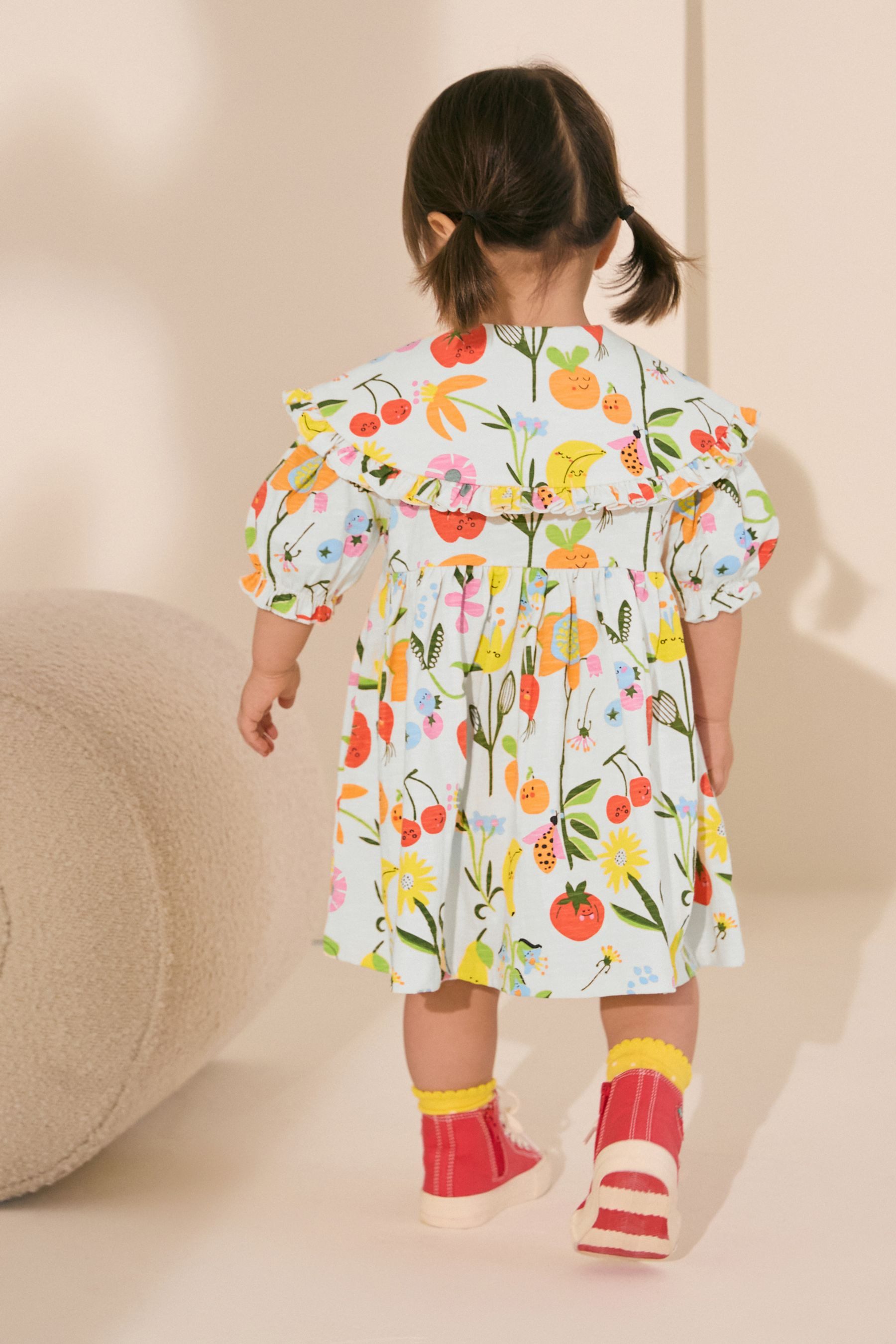 Next Trägerkleid Kurzarmkleid mit Kragen aus günstig online kaufen