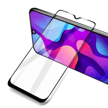 cofi1453 Handyhülle Schutzglas Schutzfolie für Xiaomi Redmi Note 10 5G 6,5 Zoll, Displayschutz Panzerglasfolie