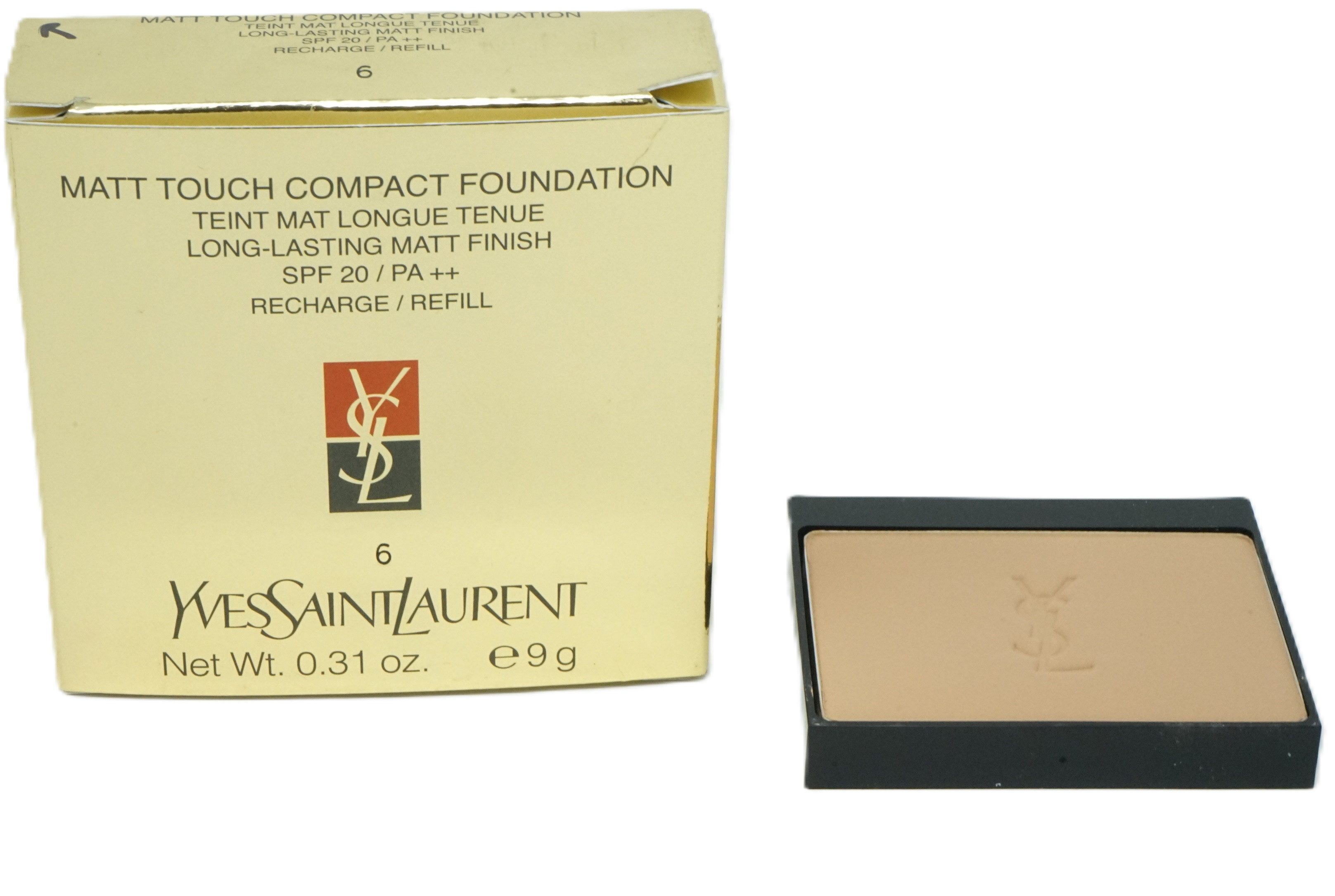 YVES SAINT LAURENT Foundation Yves Saint Laurent Matt Touch Compact Foundation Refill # 6