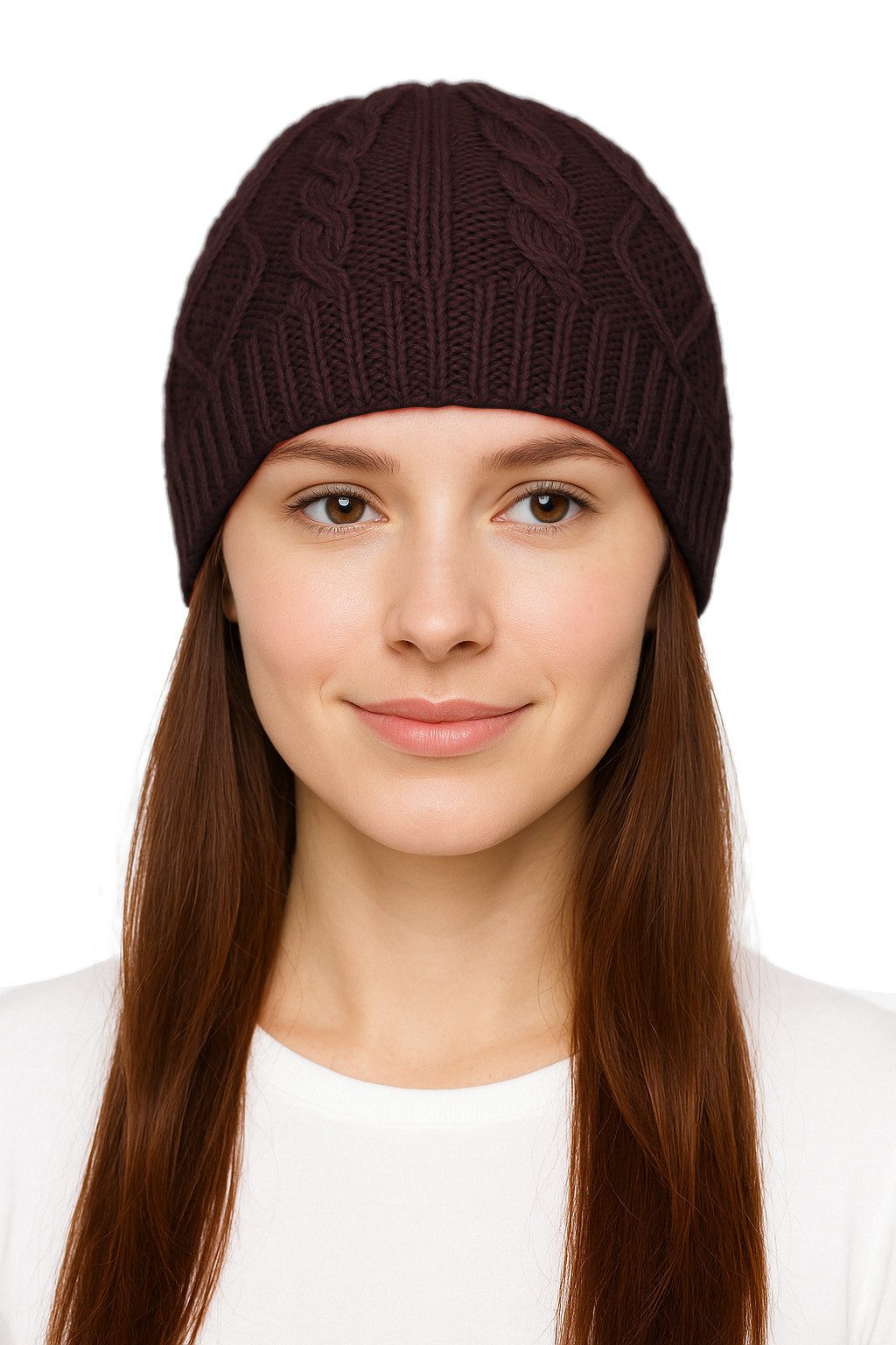dy_mode Strickmütze Damen Beanie mit Zopfmuster günstig online kaufen