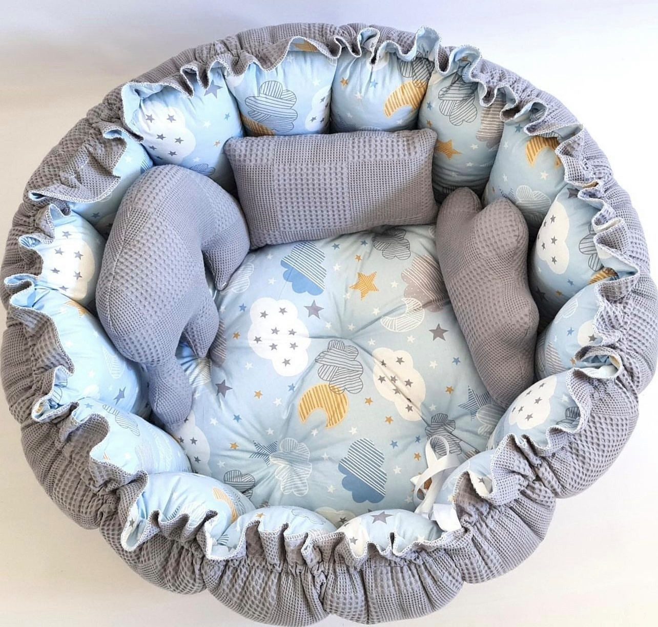 Baby Fancyroom Bettnestchen 2in1 Spielmatte Nestchen günstig online kaufen