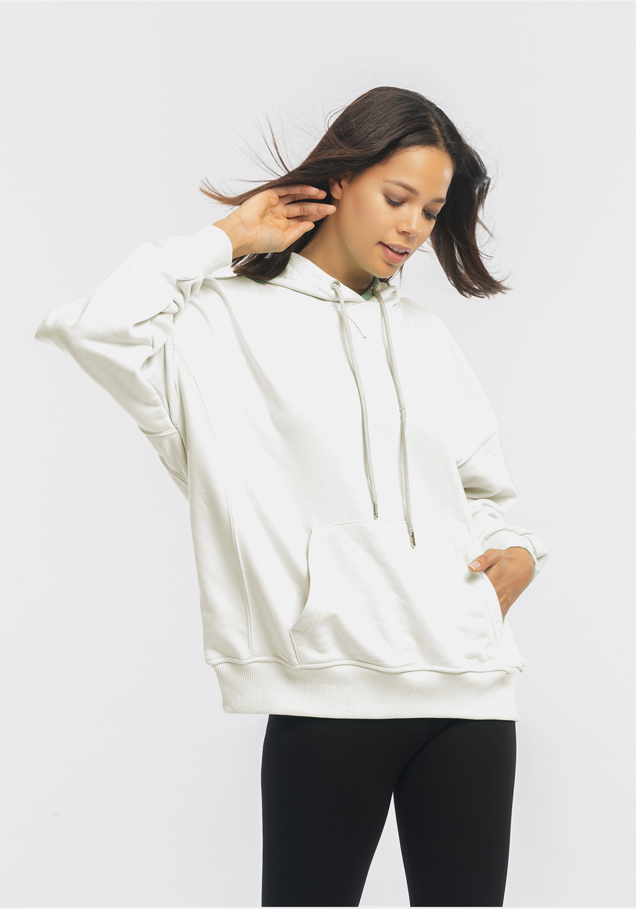 Tom Barron Kapuzensweatshirt mit Tasche und Tunnelzug