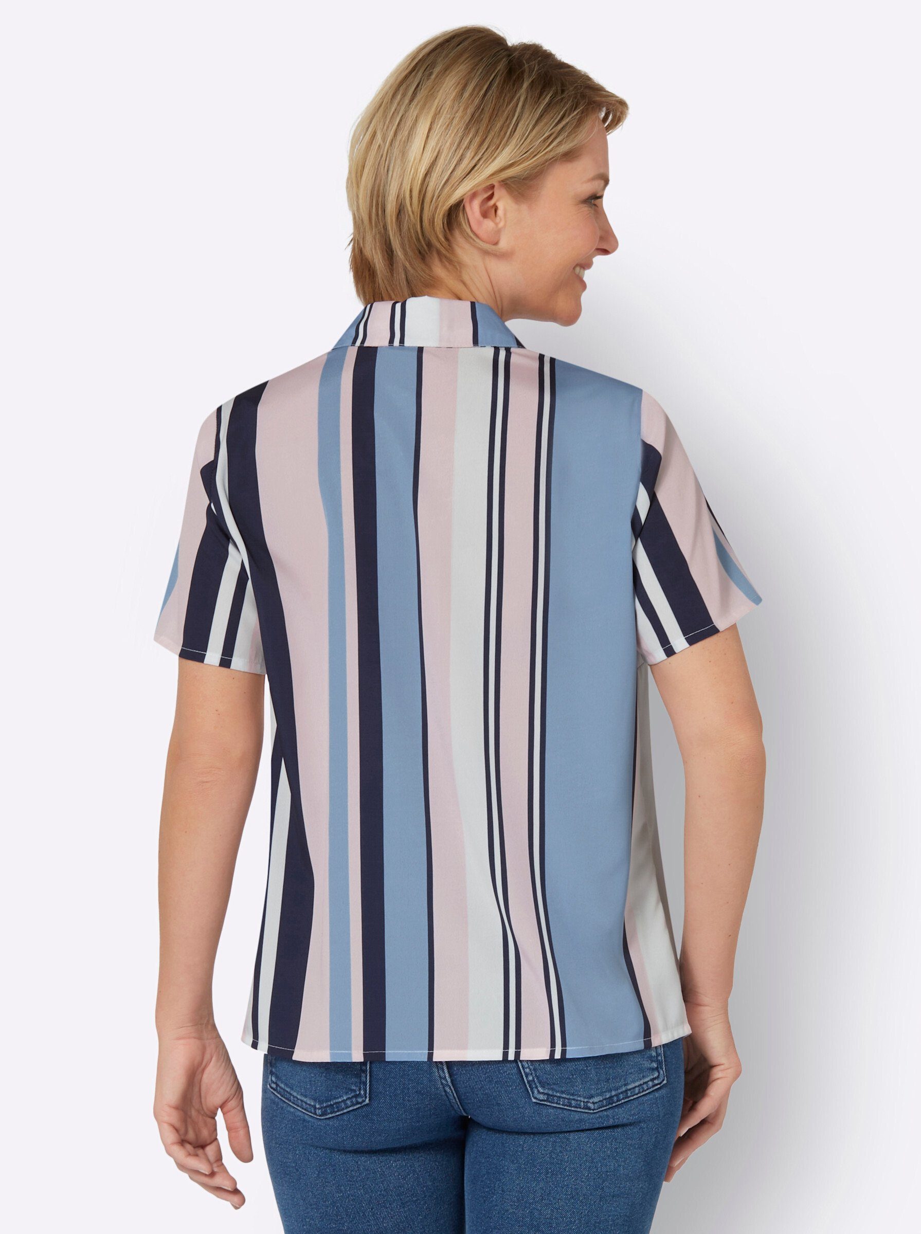 Sieh an! Klassische Bluse Hemdbluse günstig online kaufen