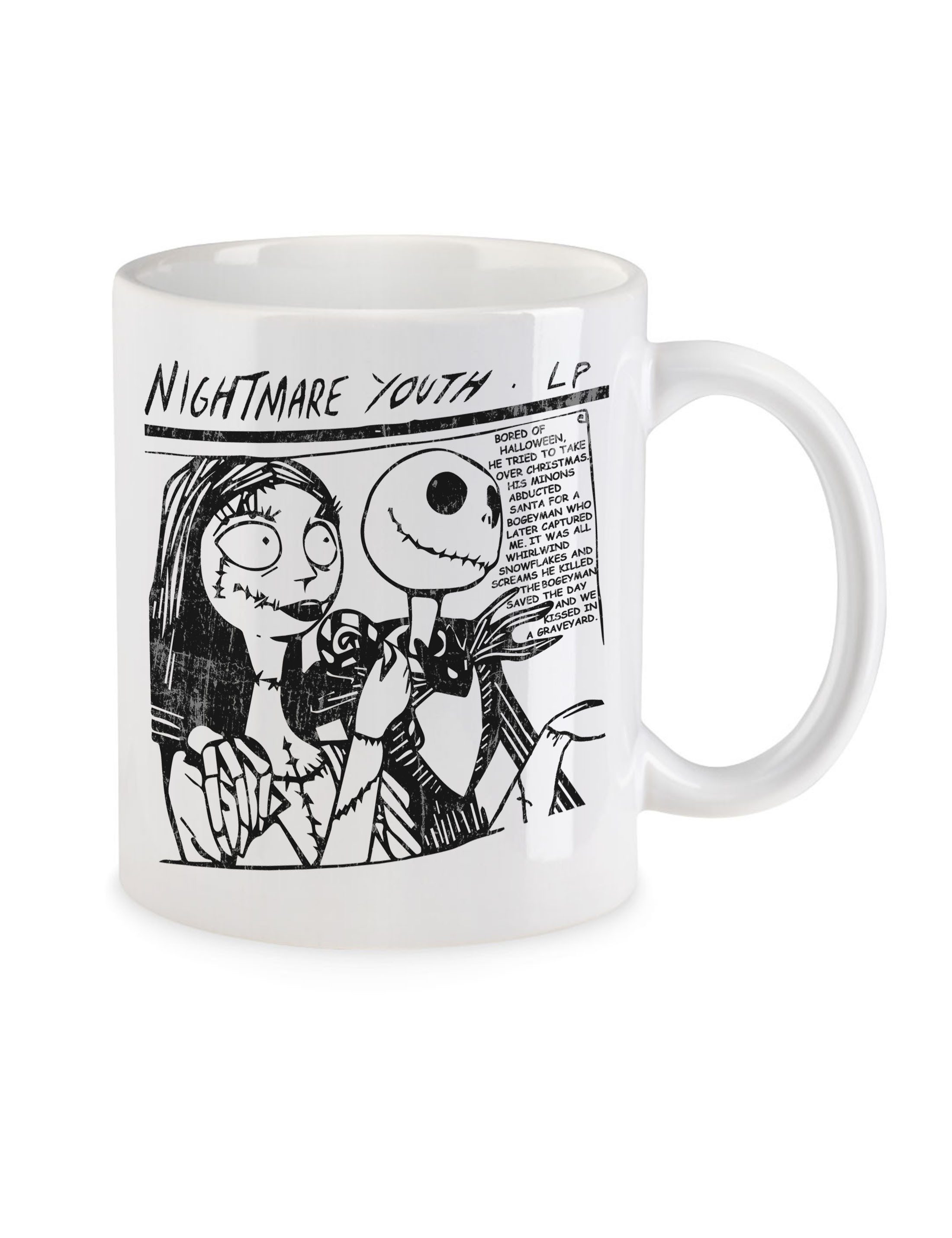 Urban Backwoods Tasse Nightmare Youth Kaffeetasse The Tim Sonic Before Stop Motion Christmas, 1-tlg., Keramik, Halloween Burton Youth