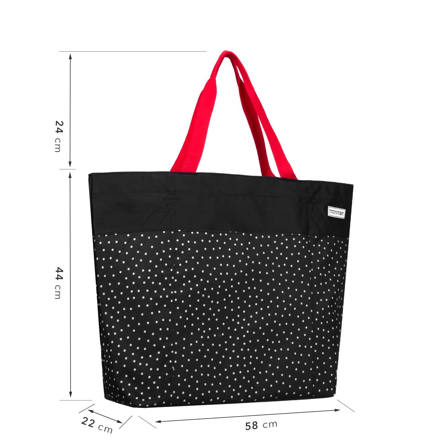 anndora XL-Strandtasche Umhängetasche Freizeittasche XXL 40 Liter, Geräumig günstig online kaufen