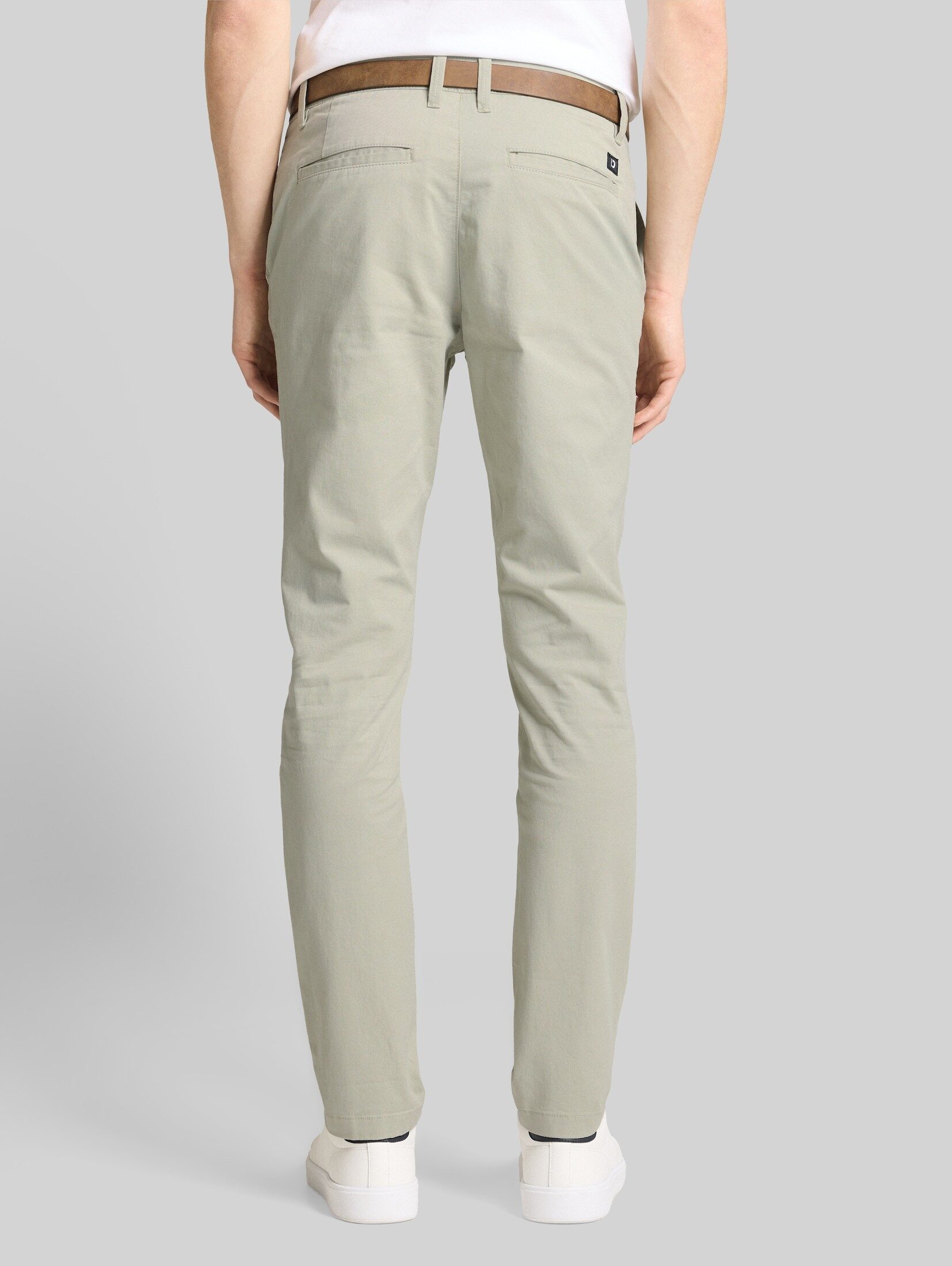 TOM TAILOR Denim Chinohose Hosen & Chino TTSLIM Chino Hose mit Gürtel – Bild 4 von 5