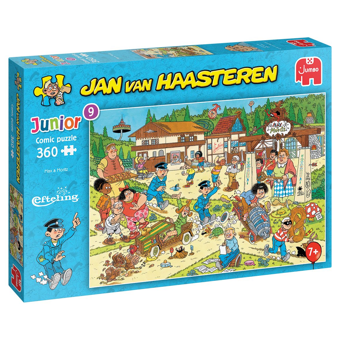 Puzzle Jan van Haasteren Junior 9 Efteling Max & Moritz 360 Teile Puzzle
